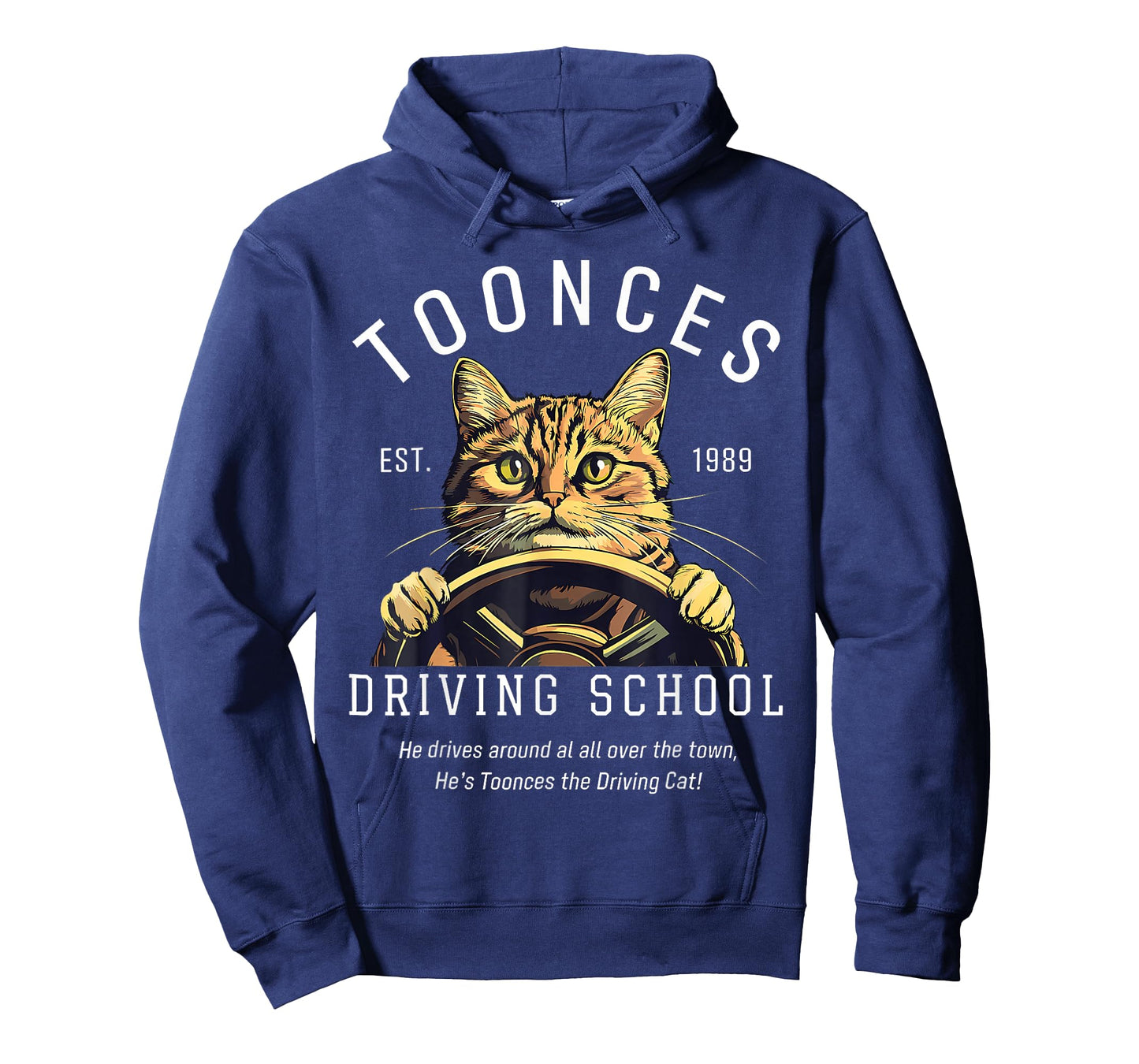 Toonces Driving School Est. 1989 - The Driving Cat T-Shirt