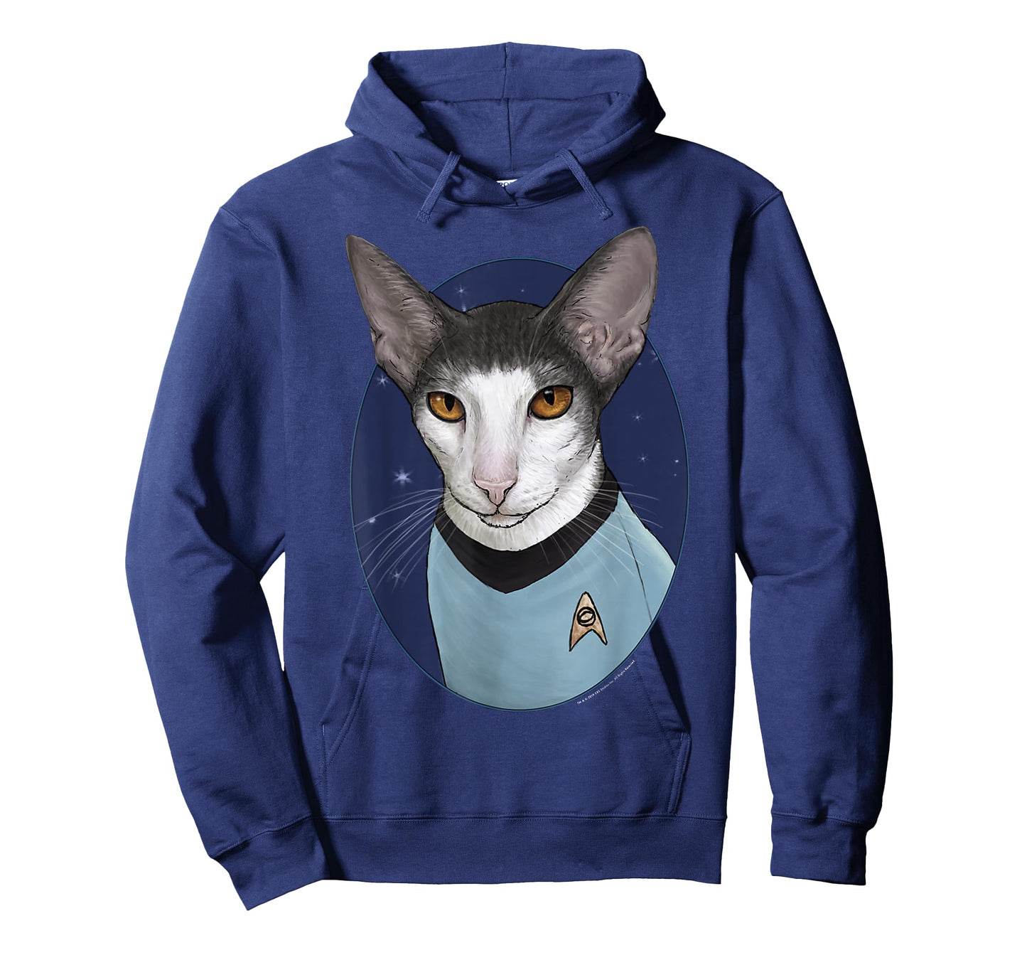 Star Trek: The Original Series Spock Cat Portrait T-Shirt