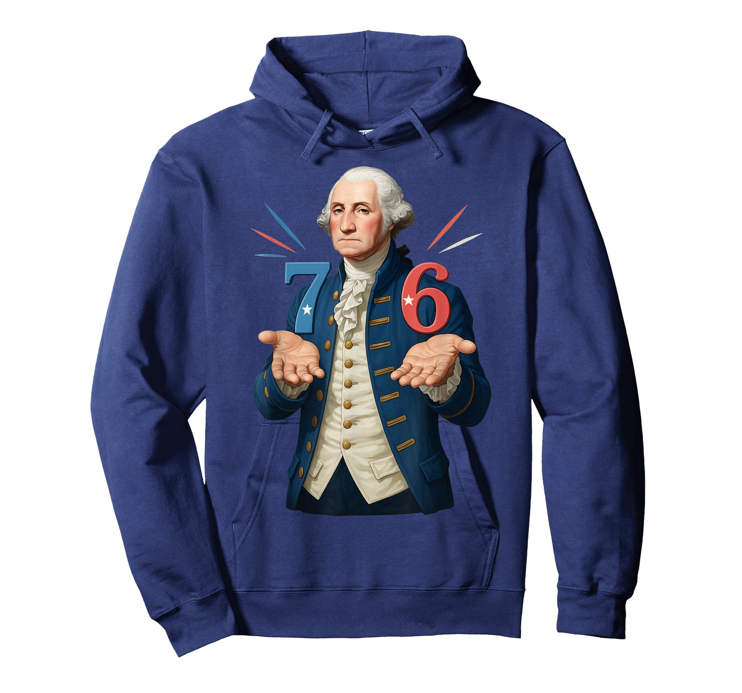 HUGvyn 6-7 7-6 George Washington Seven Six Teacher American T-Shirt