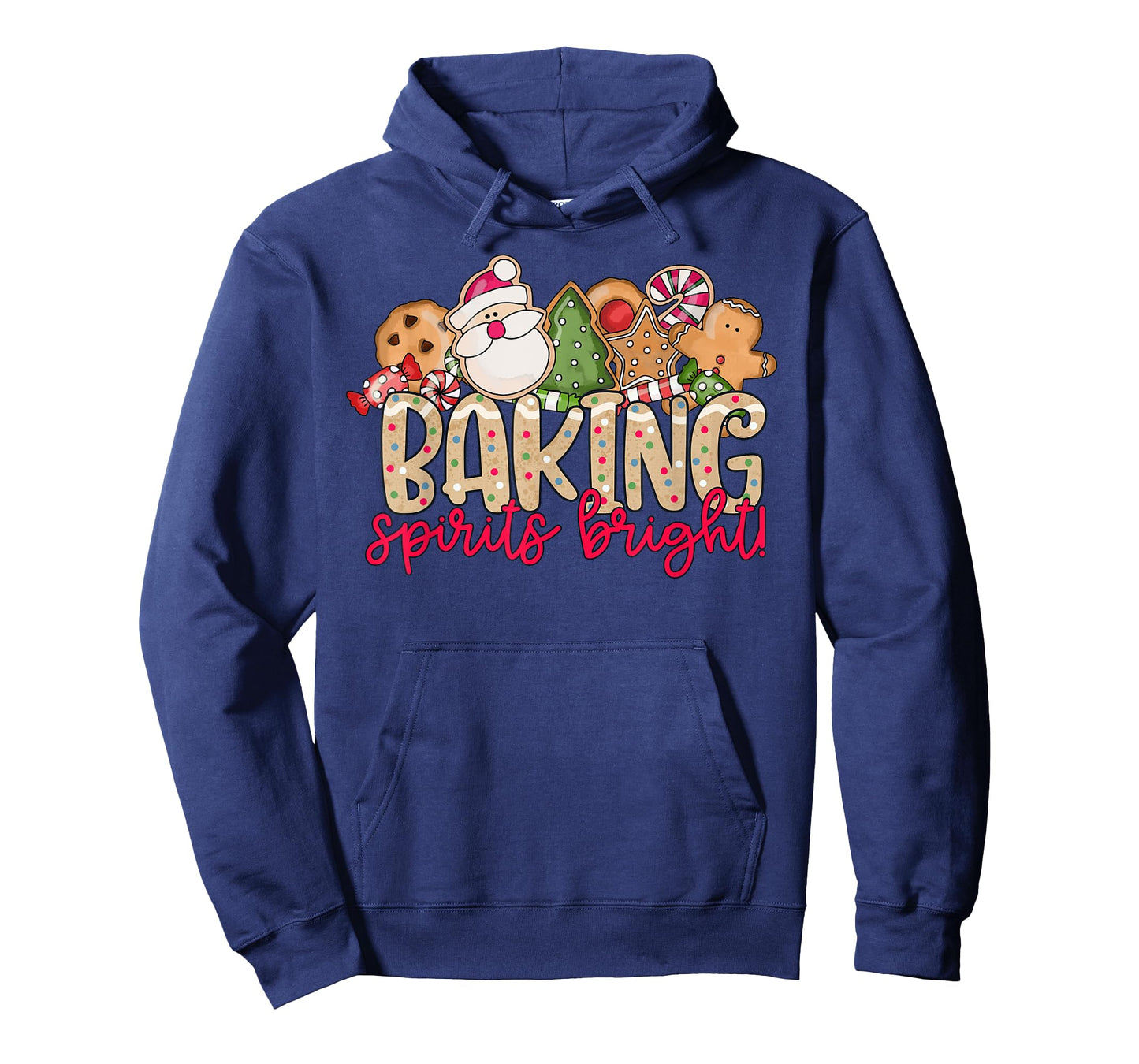 Baking Spirits Bright Christmas Baker Holiday Baking Team T-Shirt
