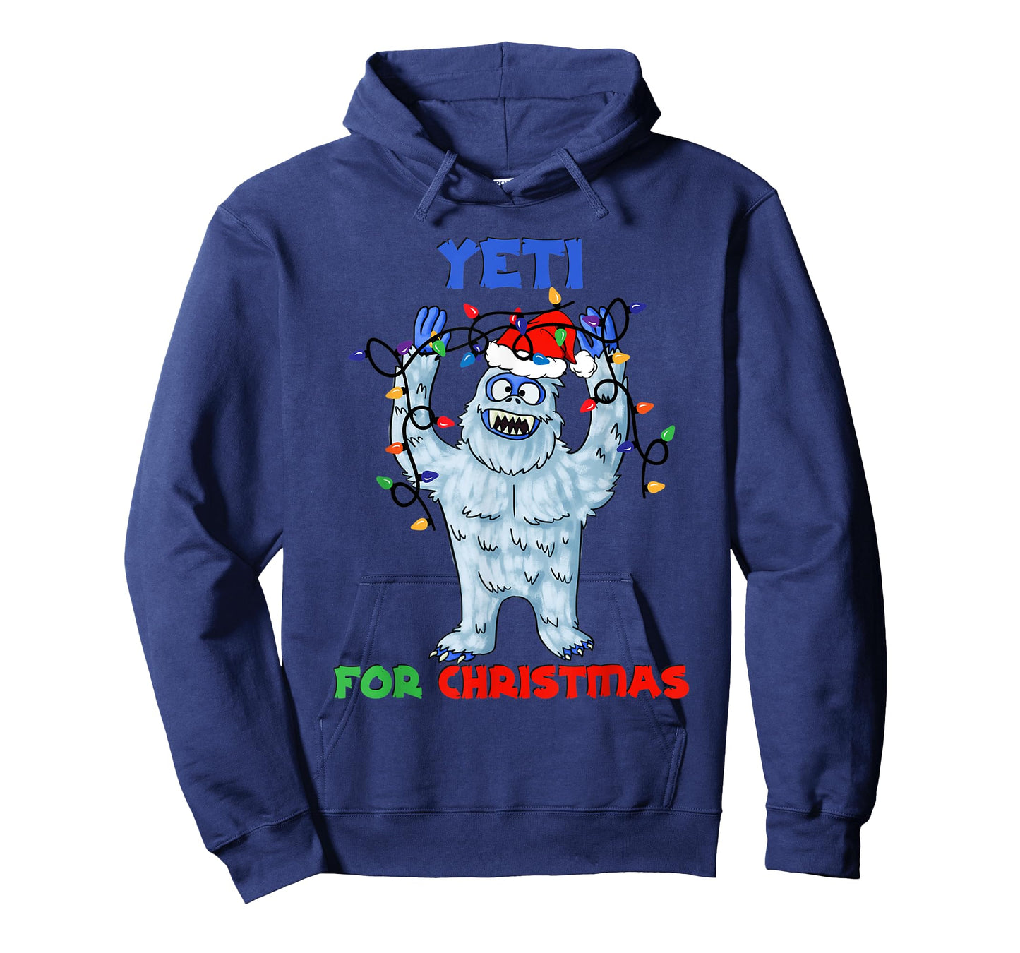 Abominable Snowman Yeti For Christmas Yeti Monster Holiday T-Shirt