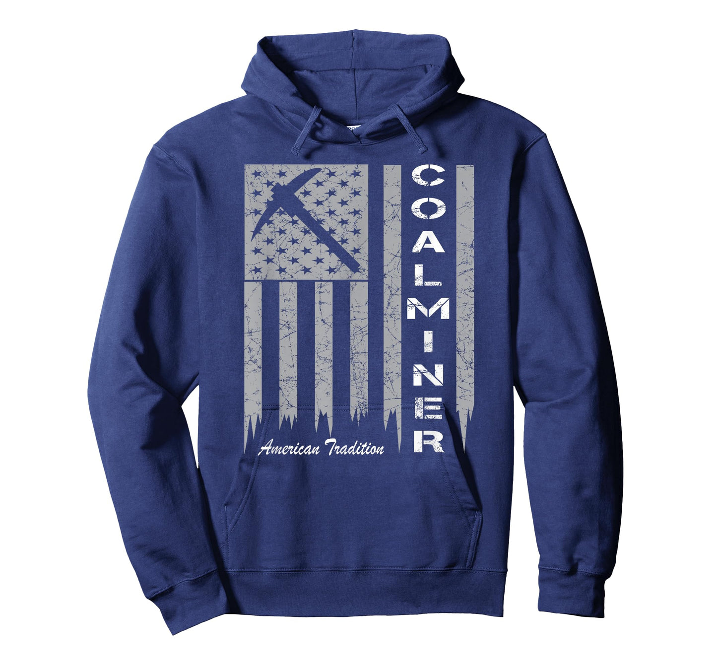 Coal Miner Shirt with American Flag for Proud Coal Miners T-Shirt