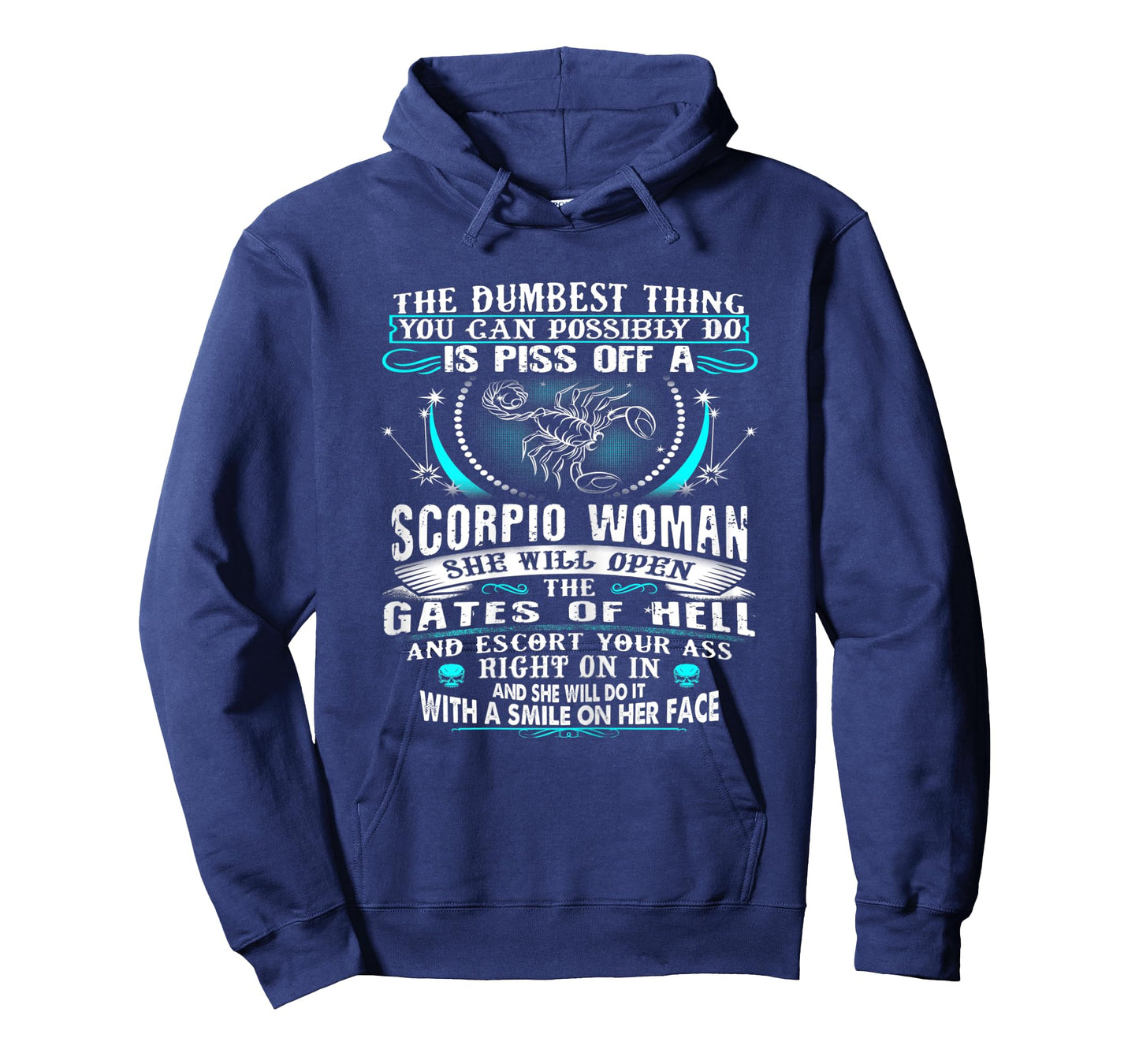 Don't Piss of Scorpio Women Funny Zodiac Sign Birthday Gift T-Shirt
