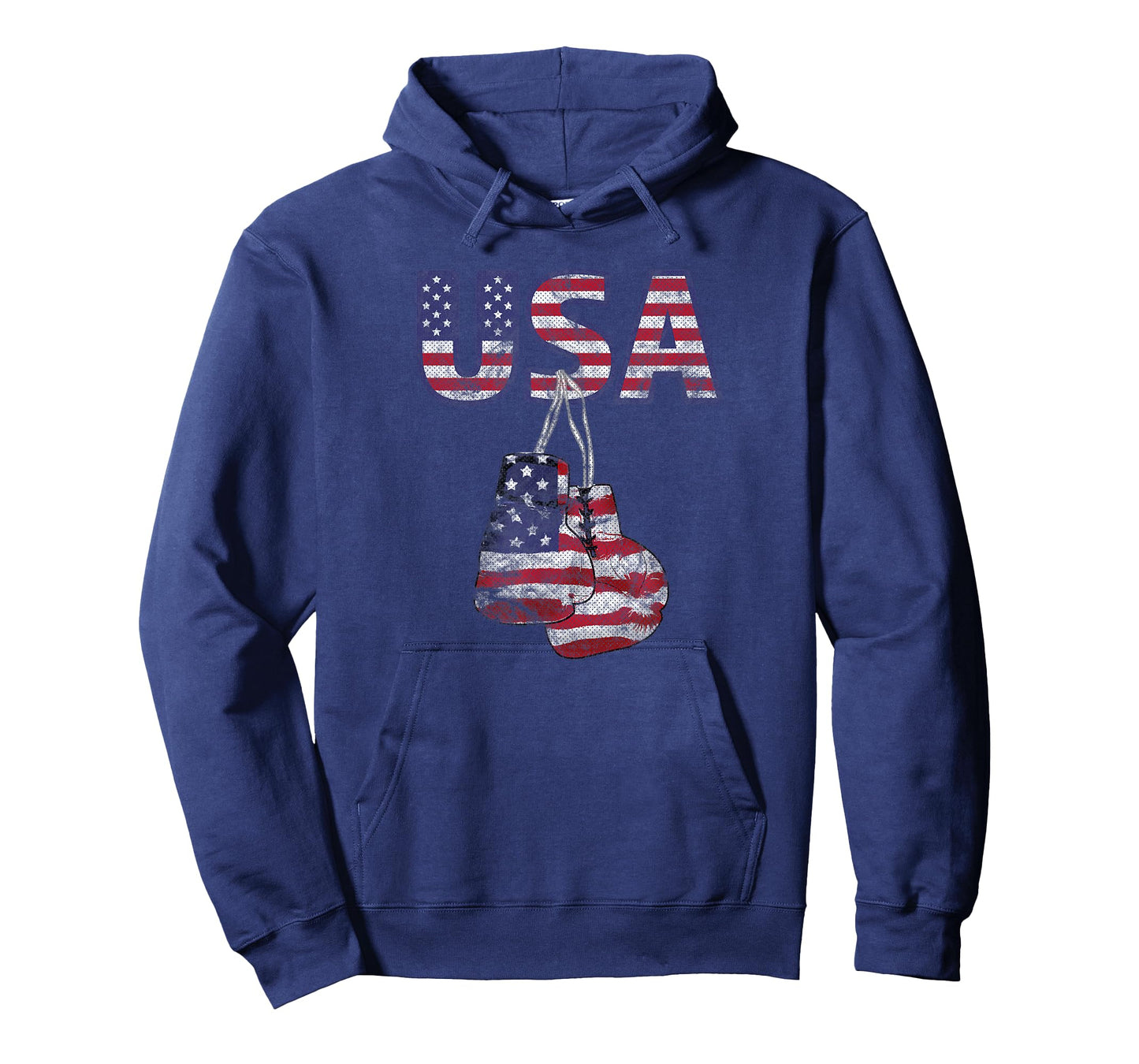 Boxing Gloves T-Shirt American Flag Tee for July 4th T-Shirt