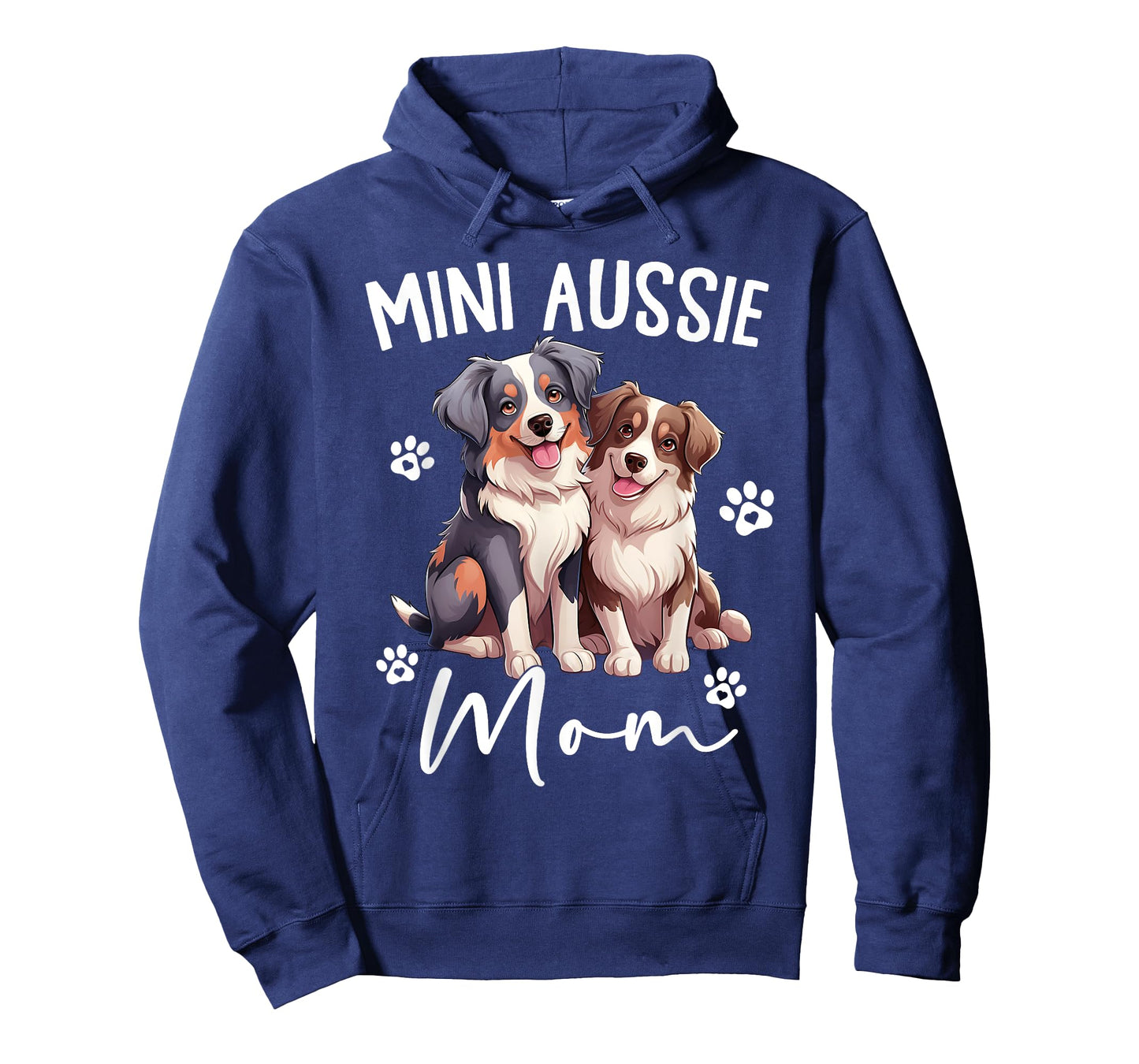 Aussie Mom Australian Shepherd World's Best Mini Aussie Mom T-Shirt