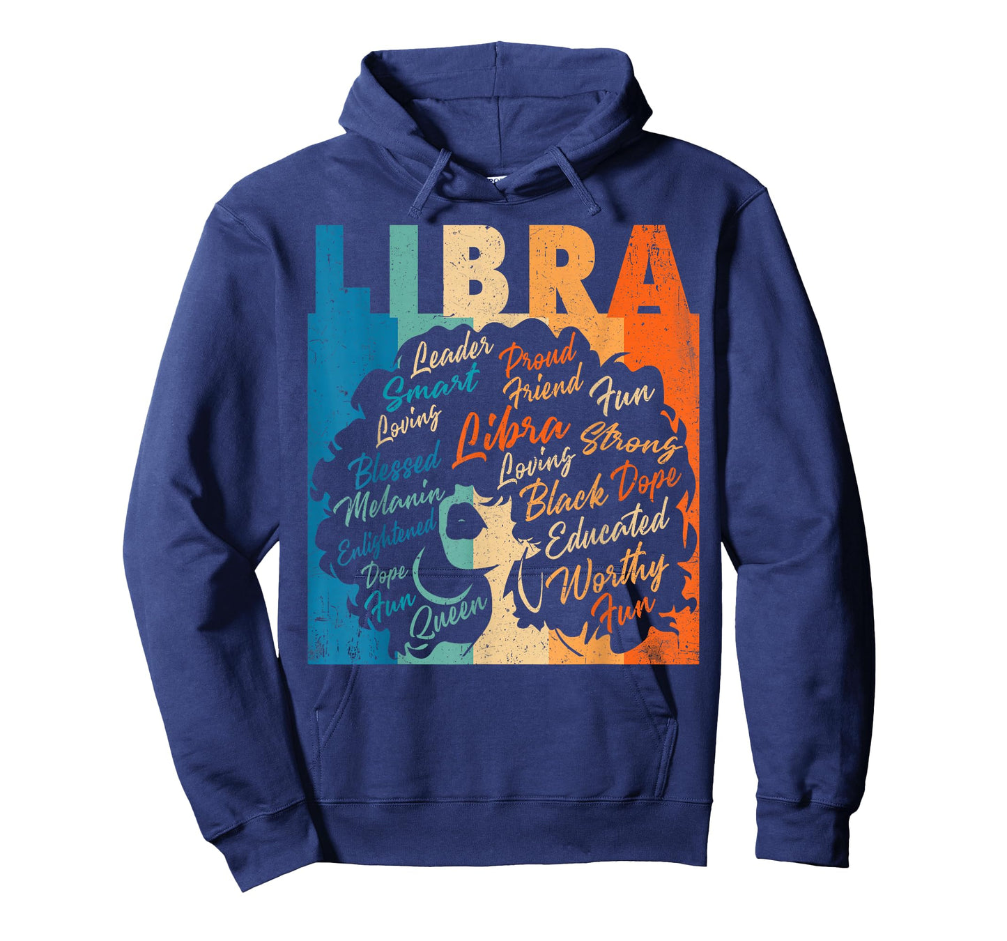 African American Women Zodiac Birthday Libra Girl T-Shirt
