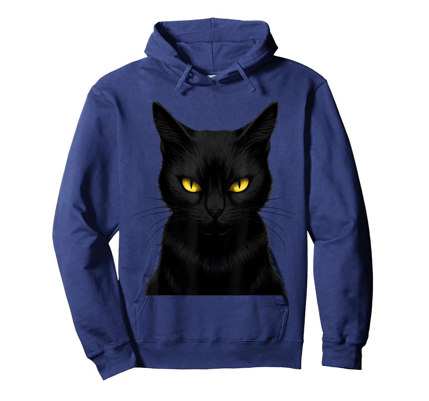 Black Cat Yellow Eyes Graphic Men Women Boys T-Shirt