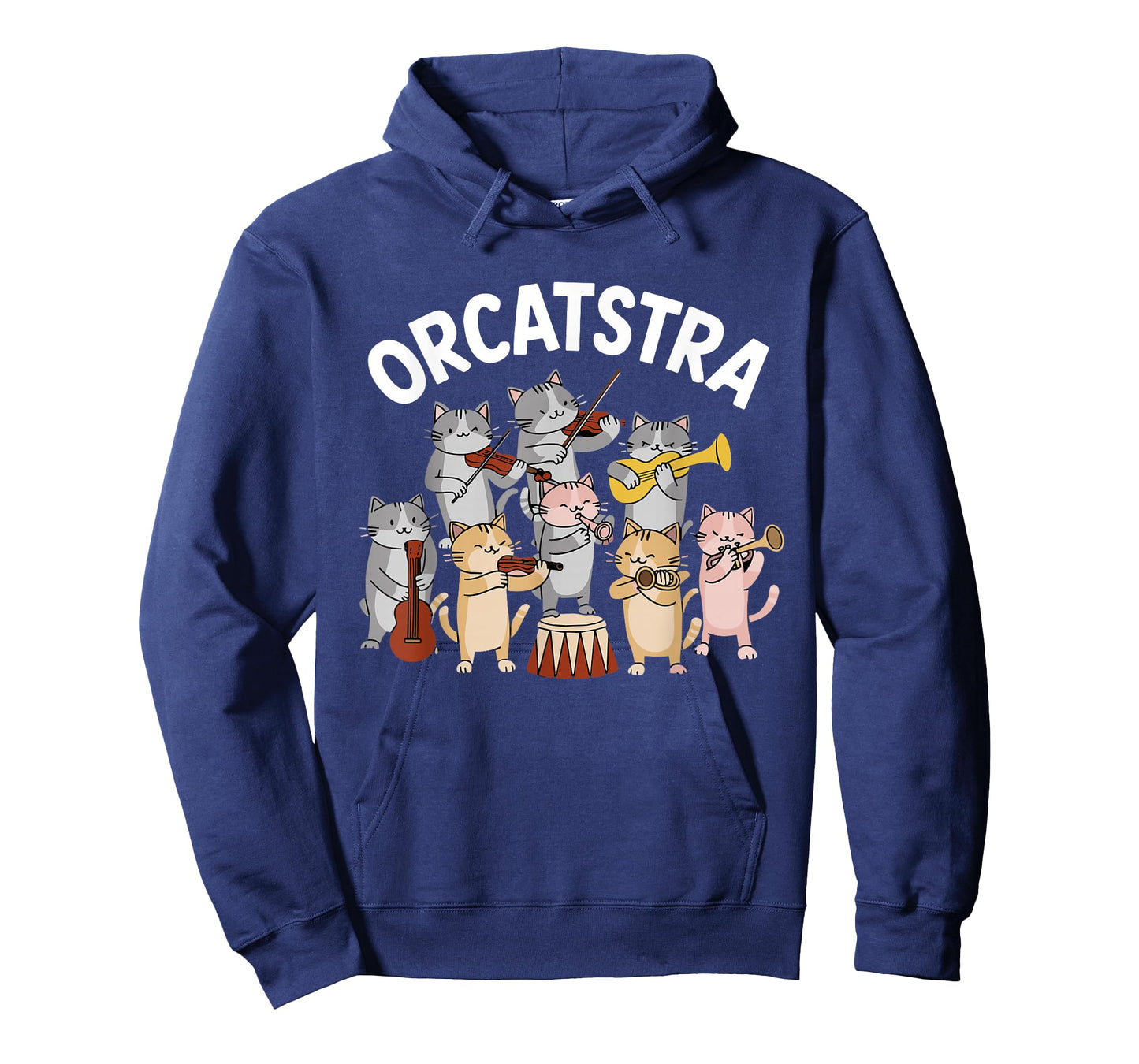 Orcatstra Cat Orchestra Funny Meme Internet Memes Cat Lover T-Shirt
