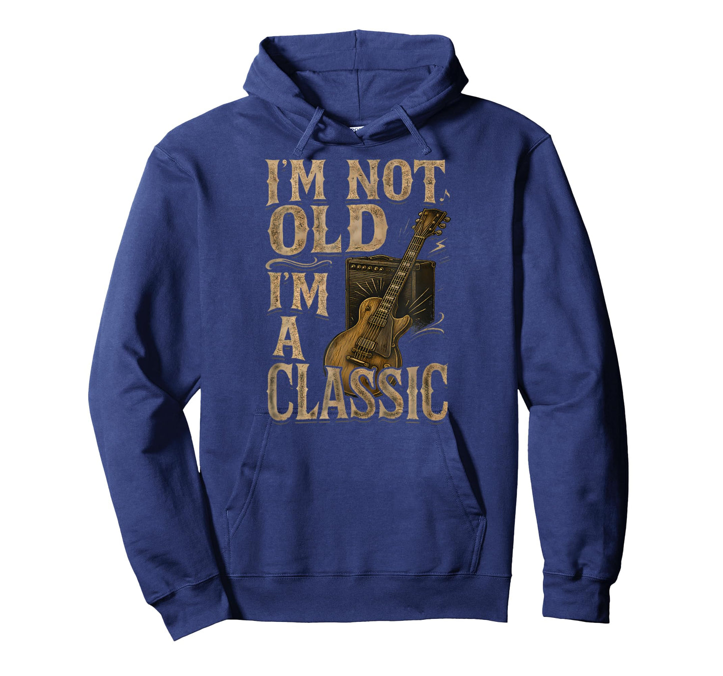 I'm Not Old I'm A Classic Vintage Design Guitar Music Lover T-Shirt