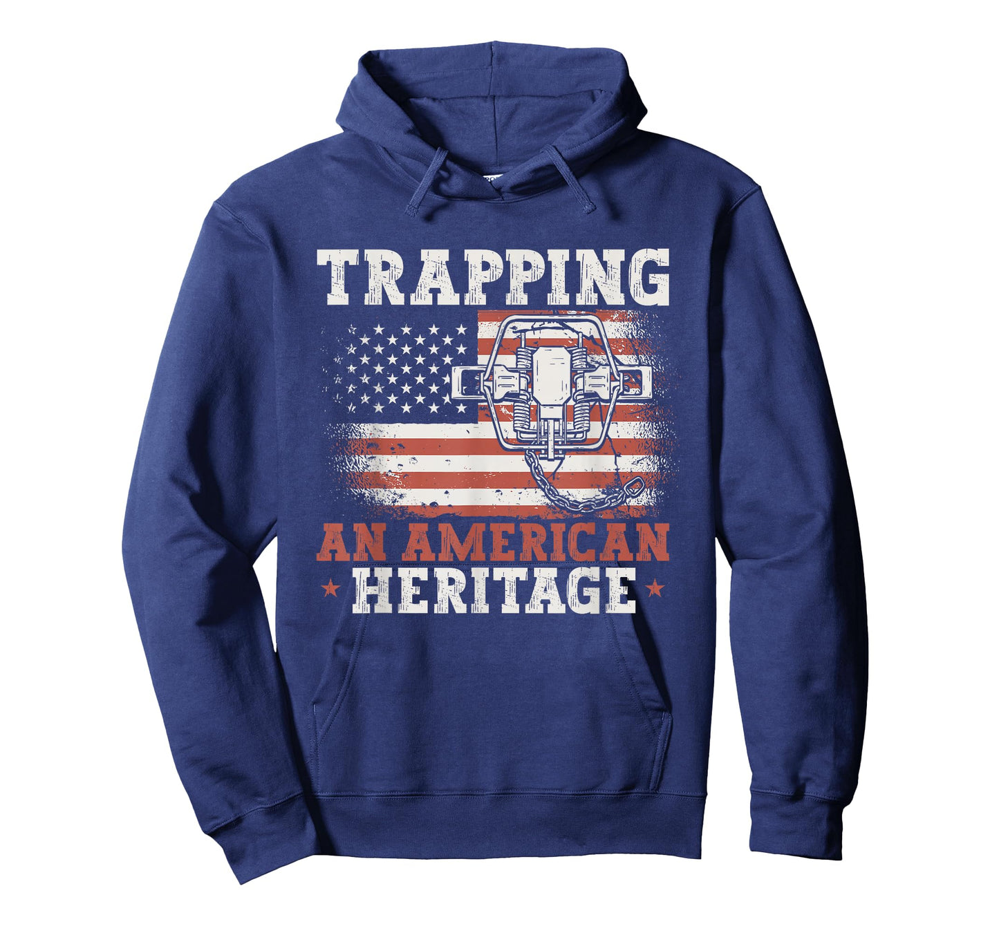 Trapping An American Heritage Trap Hunting Trapper T-Shirt