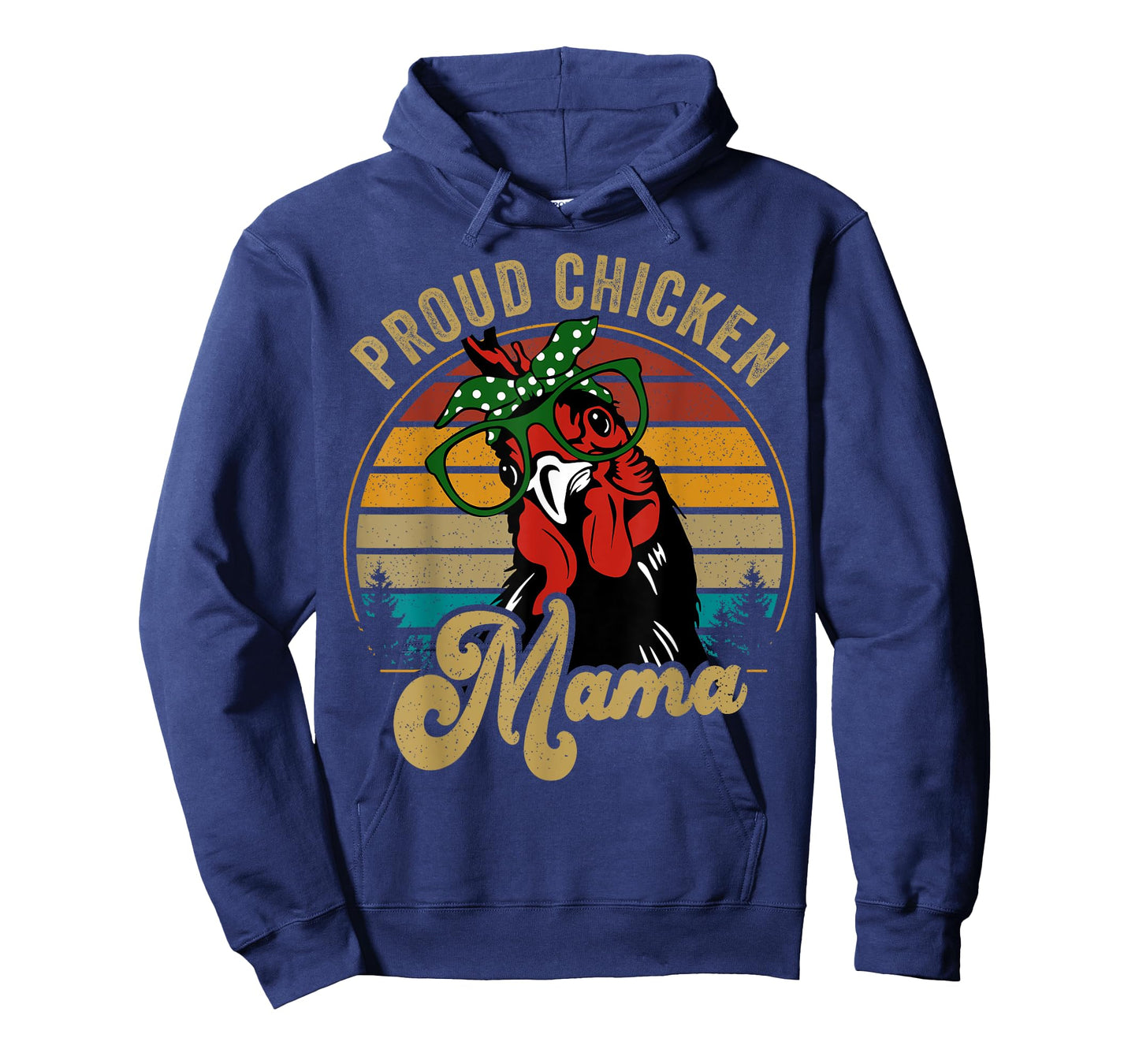 Chicken-Shirt Proud Chicken Mama Hen Mom Farmer Vintage T-Shirt
