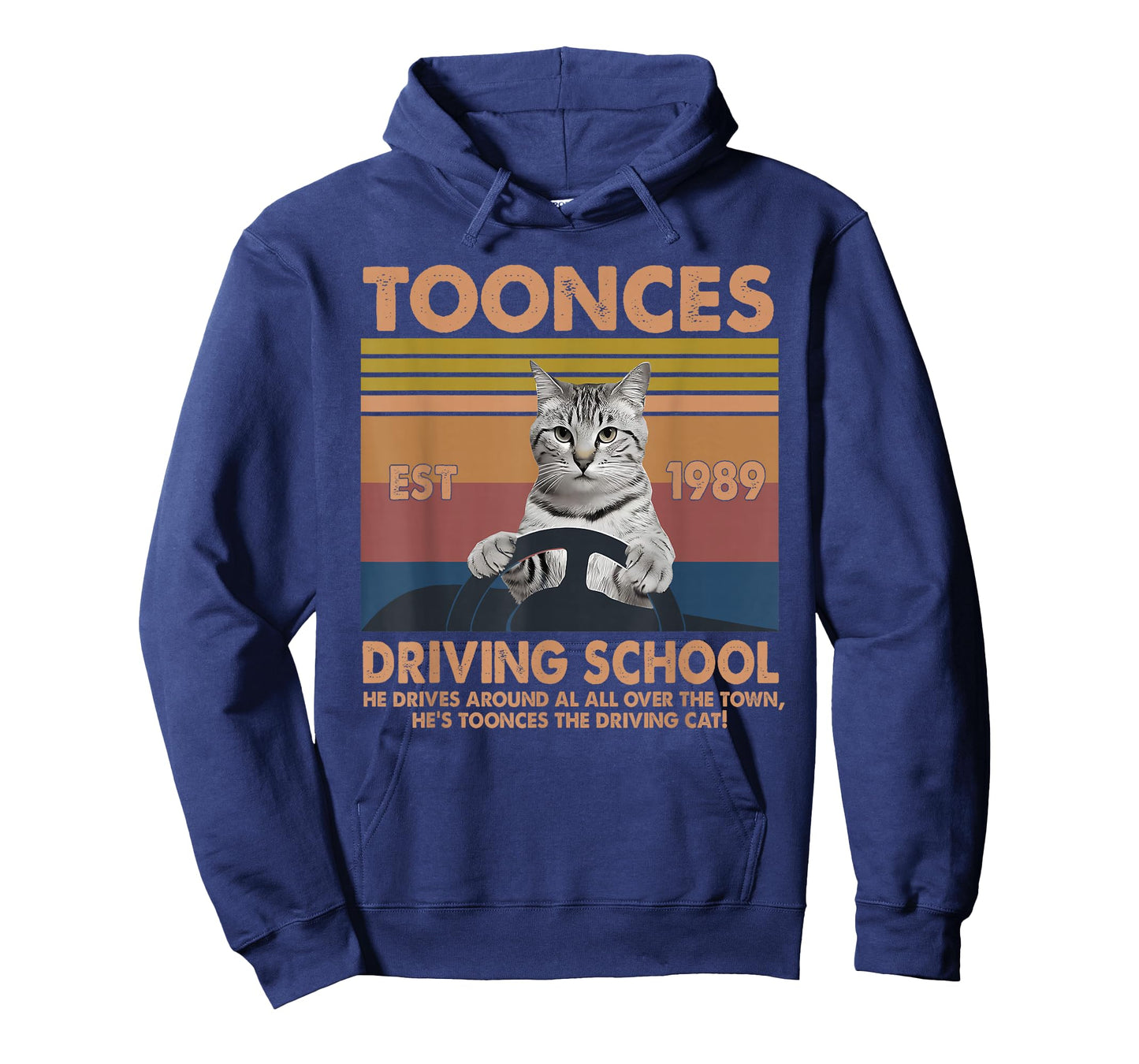 Toonces Driving School Est. 1989 - The Driving Cat T-Shirt