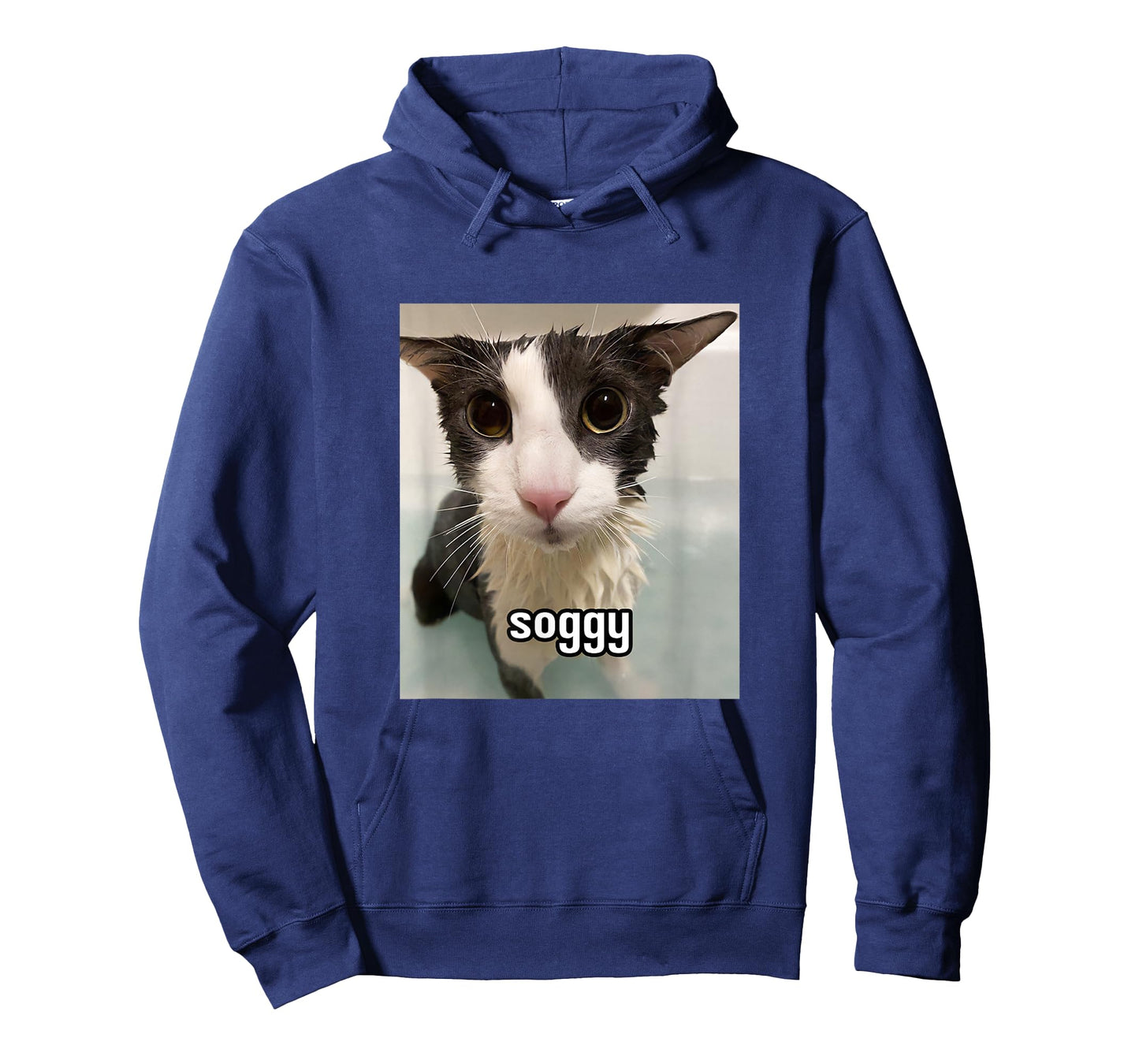 Silly Soggy Cat Meme T-Shirt