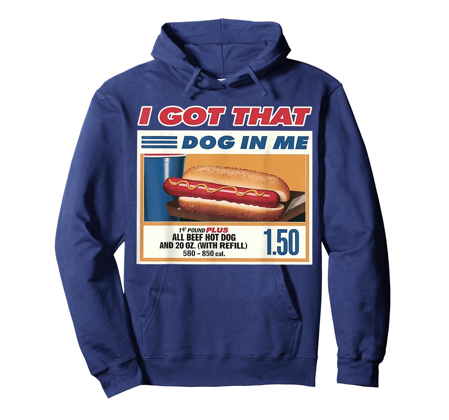 I Got That Dog in Me Funny Combo 4th of July Vintage Meme T-Shirt