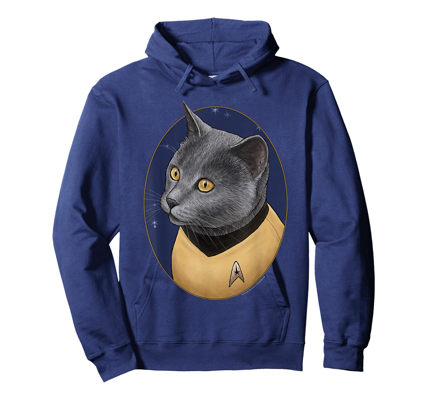 Star Trek: The Original Series Ensign Chekov Cat Portrait T-Shirt