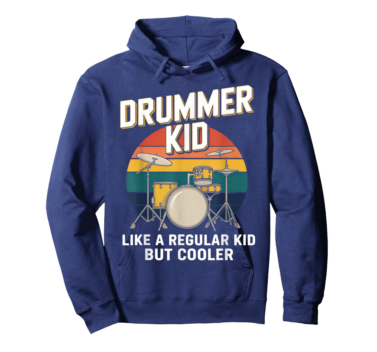 Funny Drummer Kid Drumming Percussionist Drums Kids Boys T-Shirt