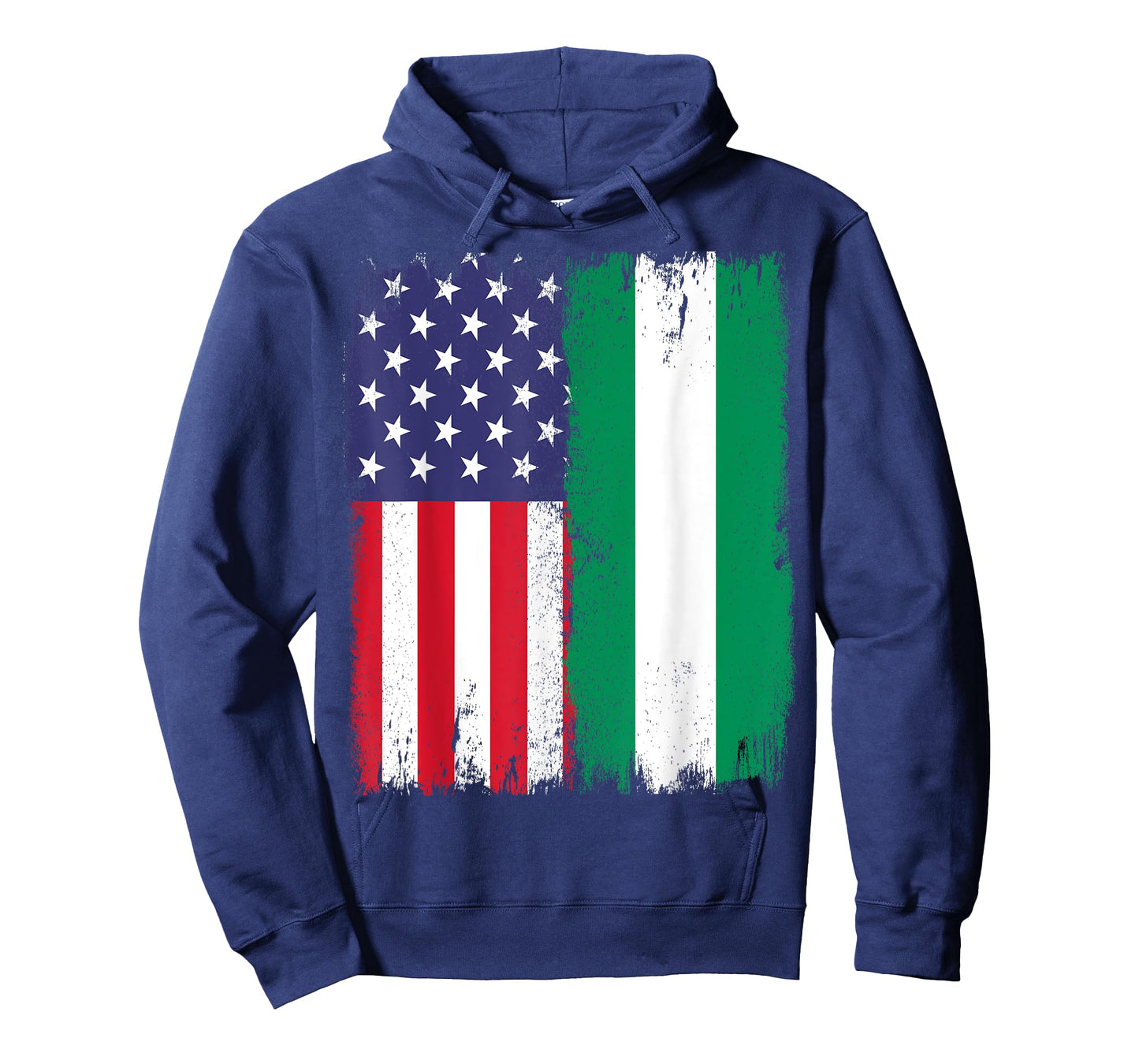 Nigeria Nigerian American Flag USA Nigeria African American T-Shirt
