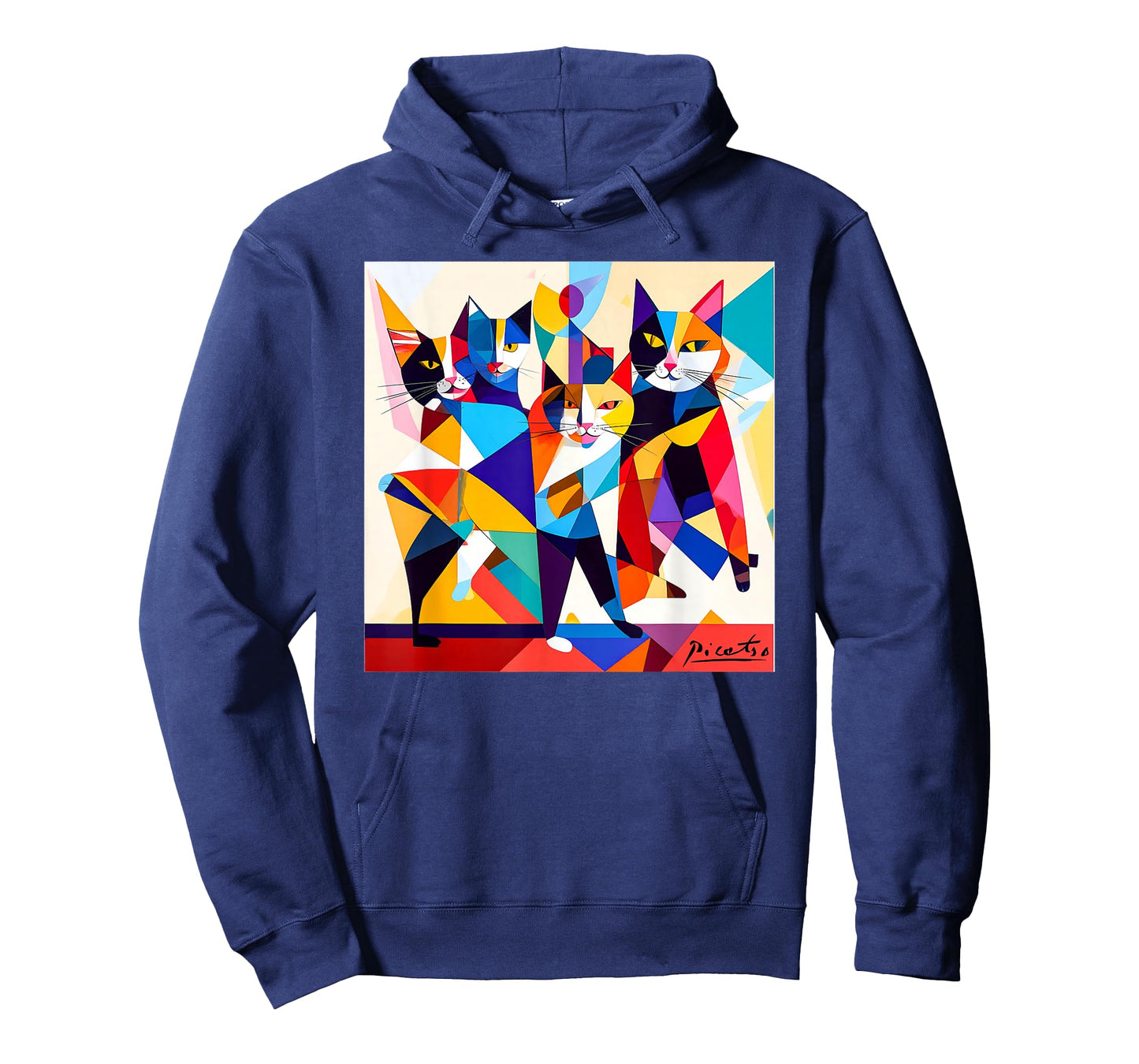 Cubism art inspired - parody work of Picatso T-Shirt
