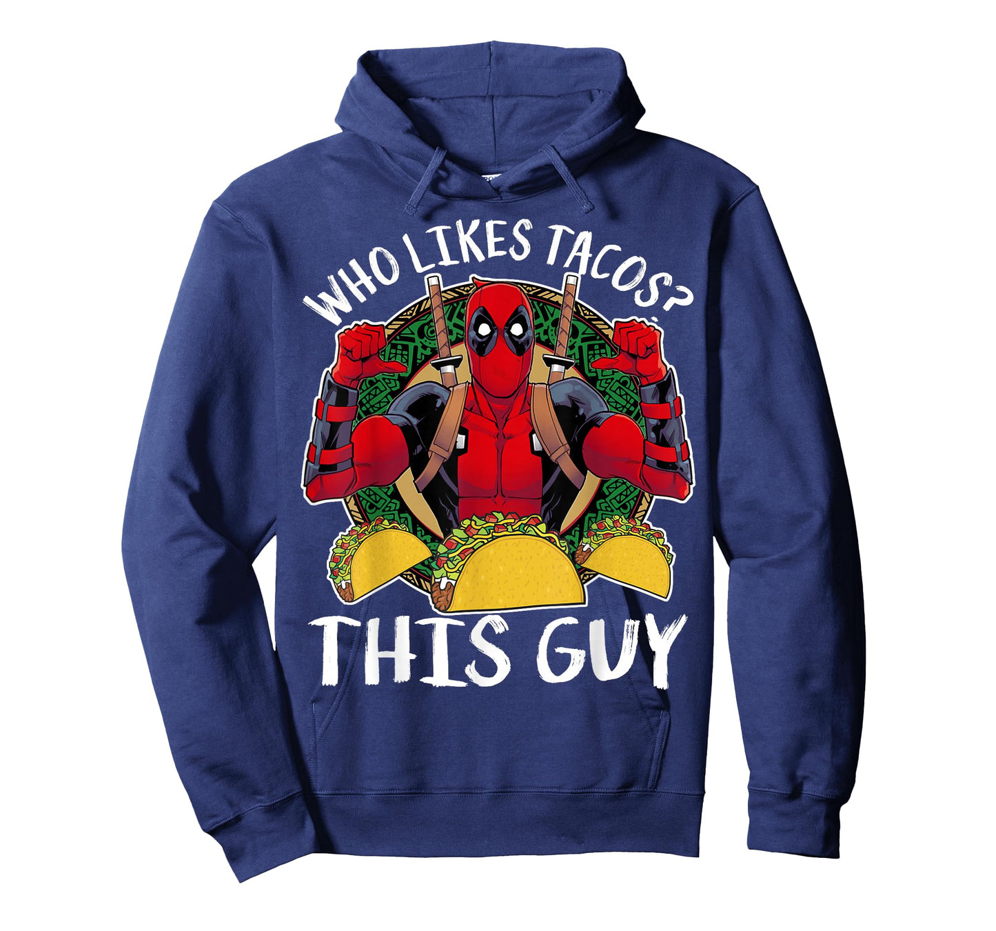 Marvel Deadpool Who Likes Tacos? This Guy Thumbs T-Shirt T-Shirt