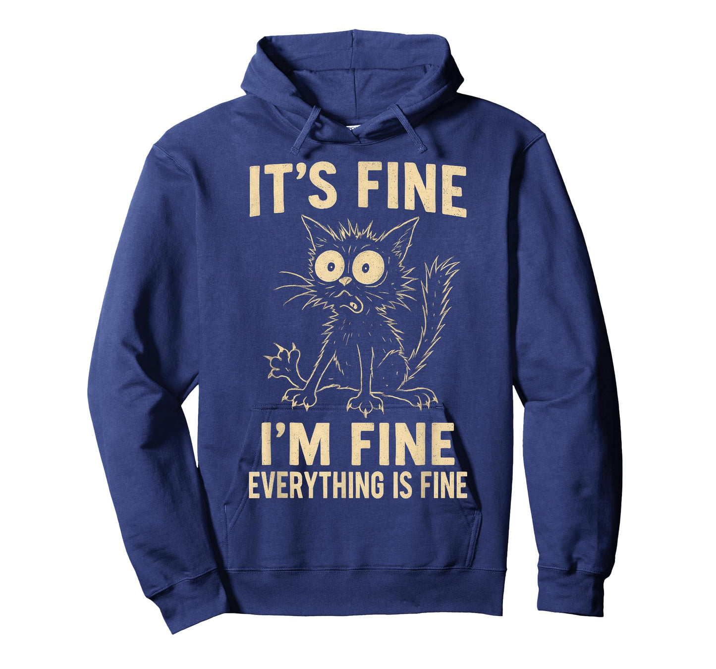 Funny Cat Graphic Tee Men Women Kids Weird Crazy Meme Cat T-Shirt