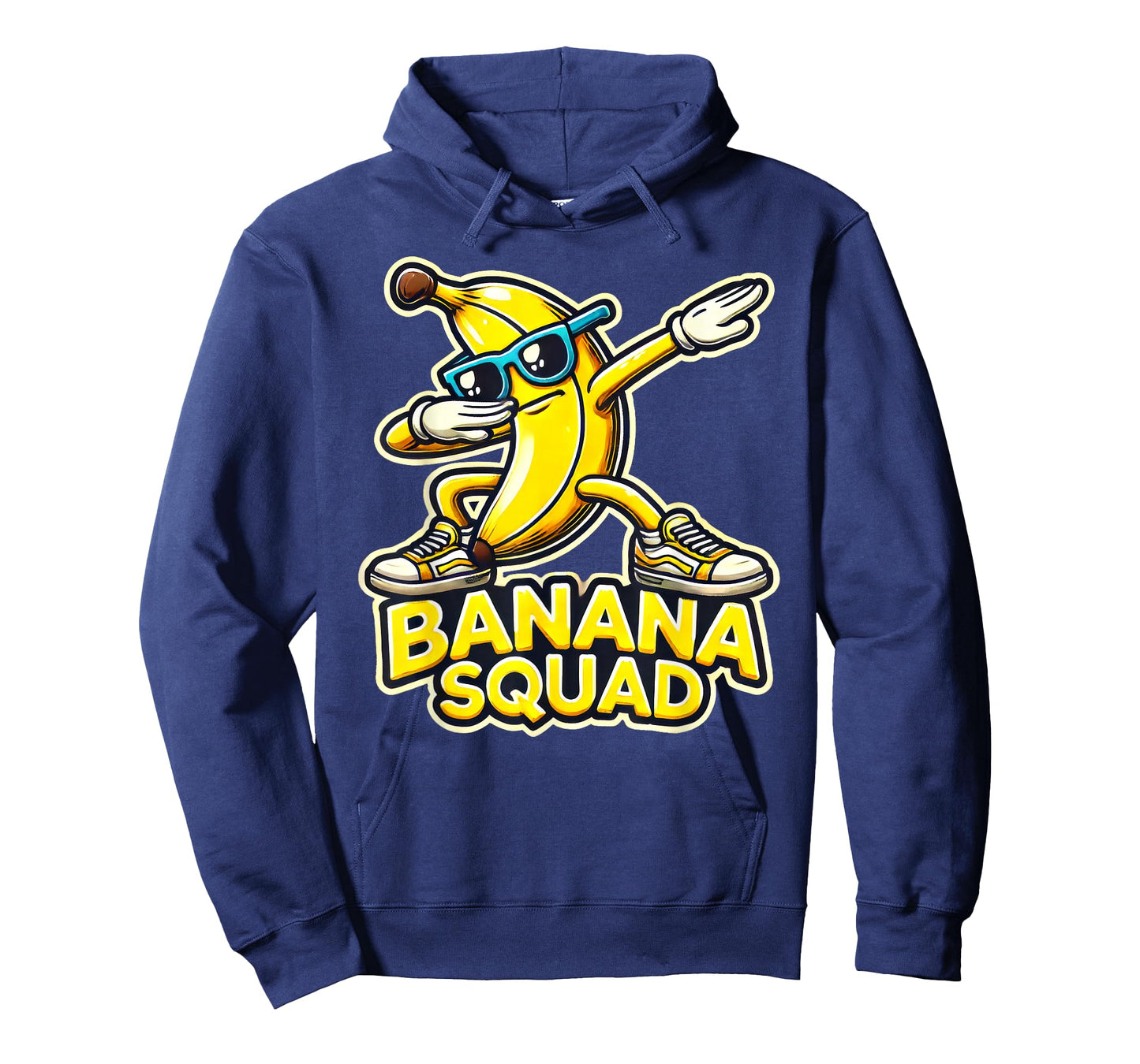 Banana Squad Funny Dabbing Banana Food & Dab Funky Fruit T-Shirt