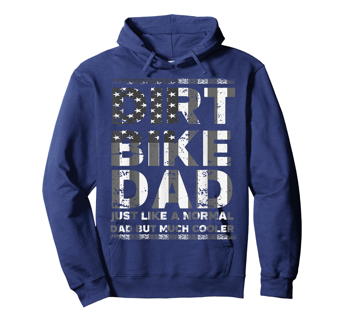 Dirt Bike DAD Bike T-Shirt | Motocross Enduro US Flag Shirt T-Shirt
