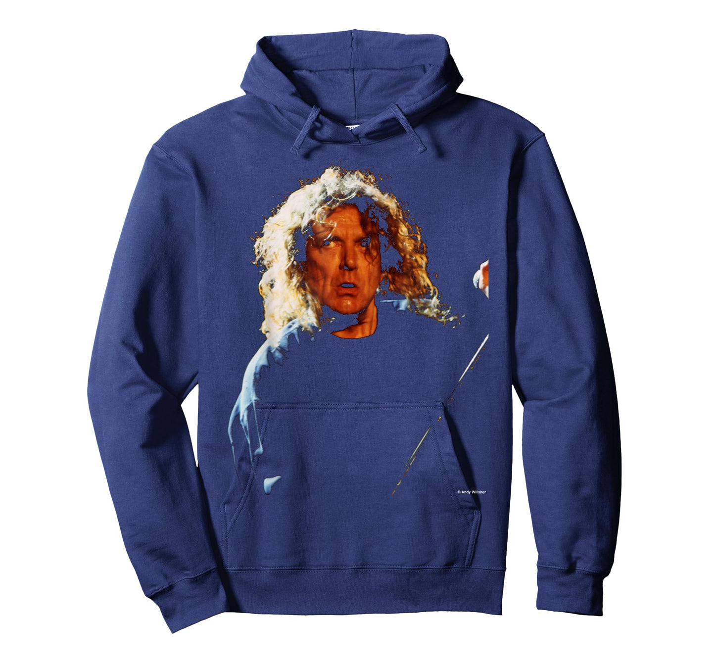Led Zeppelin Singer Robert Plant Live By Andy Willsher T-Shirt