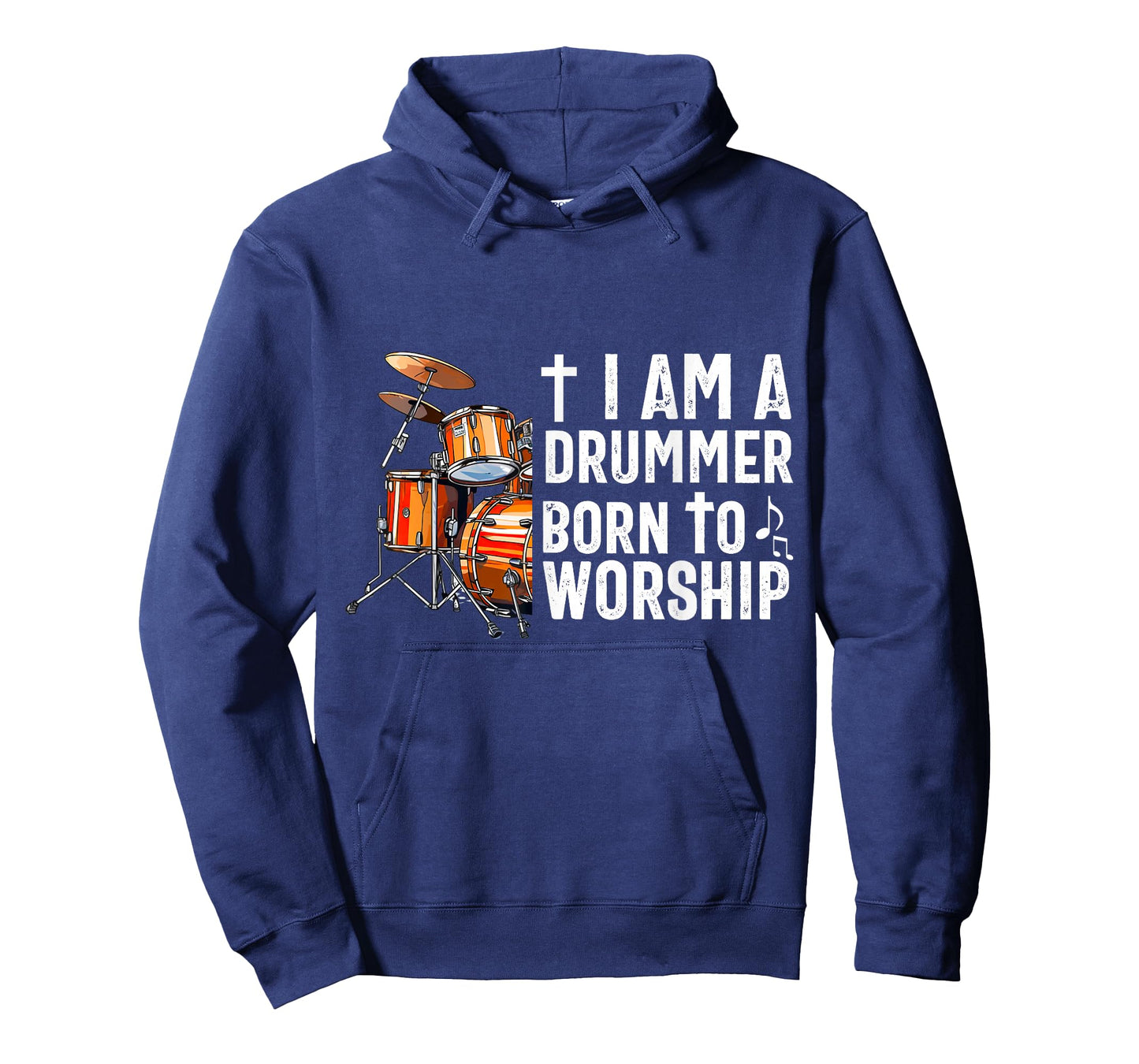 Christian Drummer Drum Player Stick Men Jesus Worship Music T-Shirt