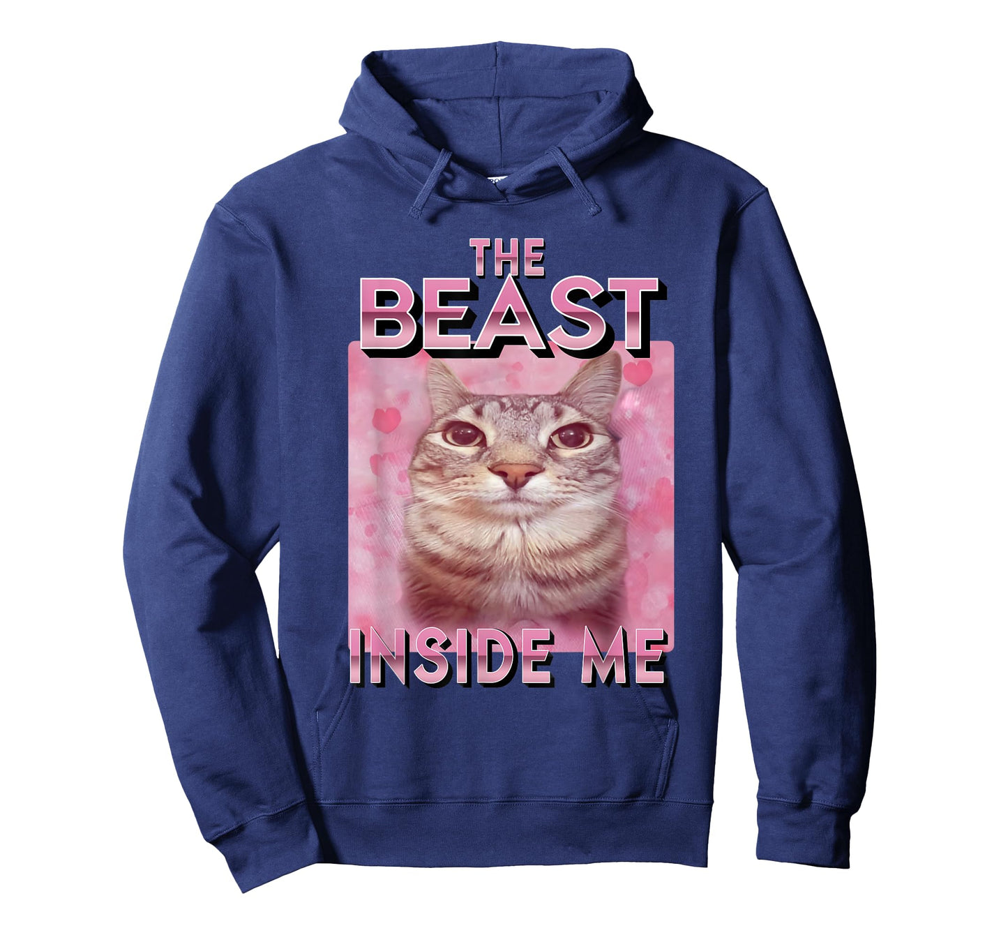The Beast Inside Me Funny Cat Meme Sarcastic Inappropriate T-Shirt