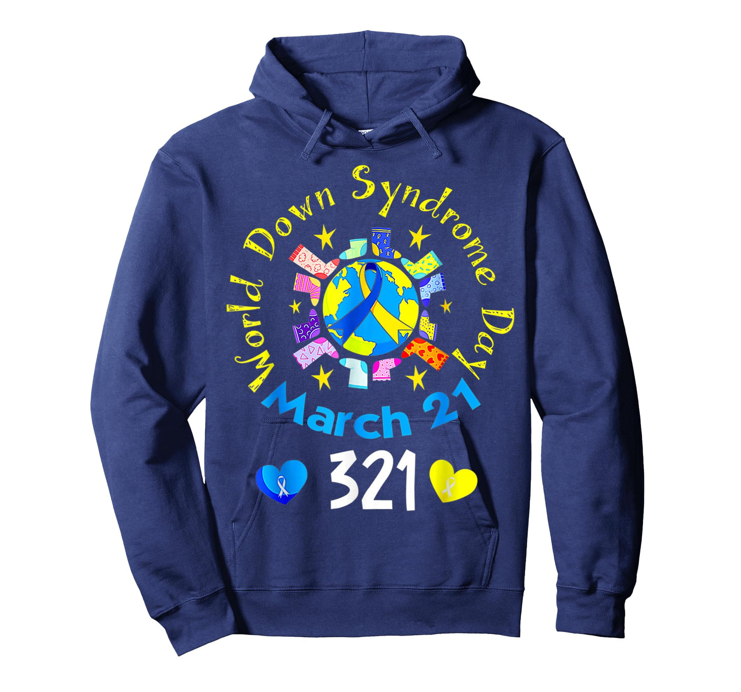 321 World Down Syndrome Awareness Day Rock Your Socks T-Shirt