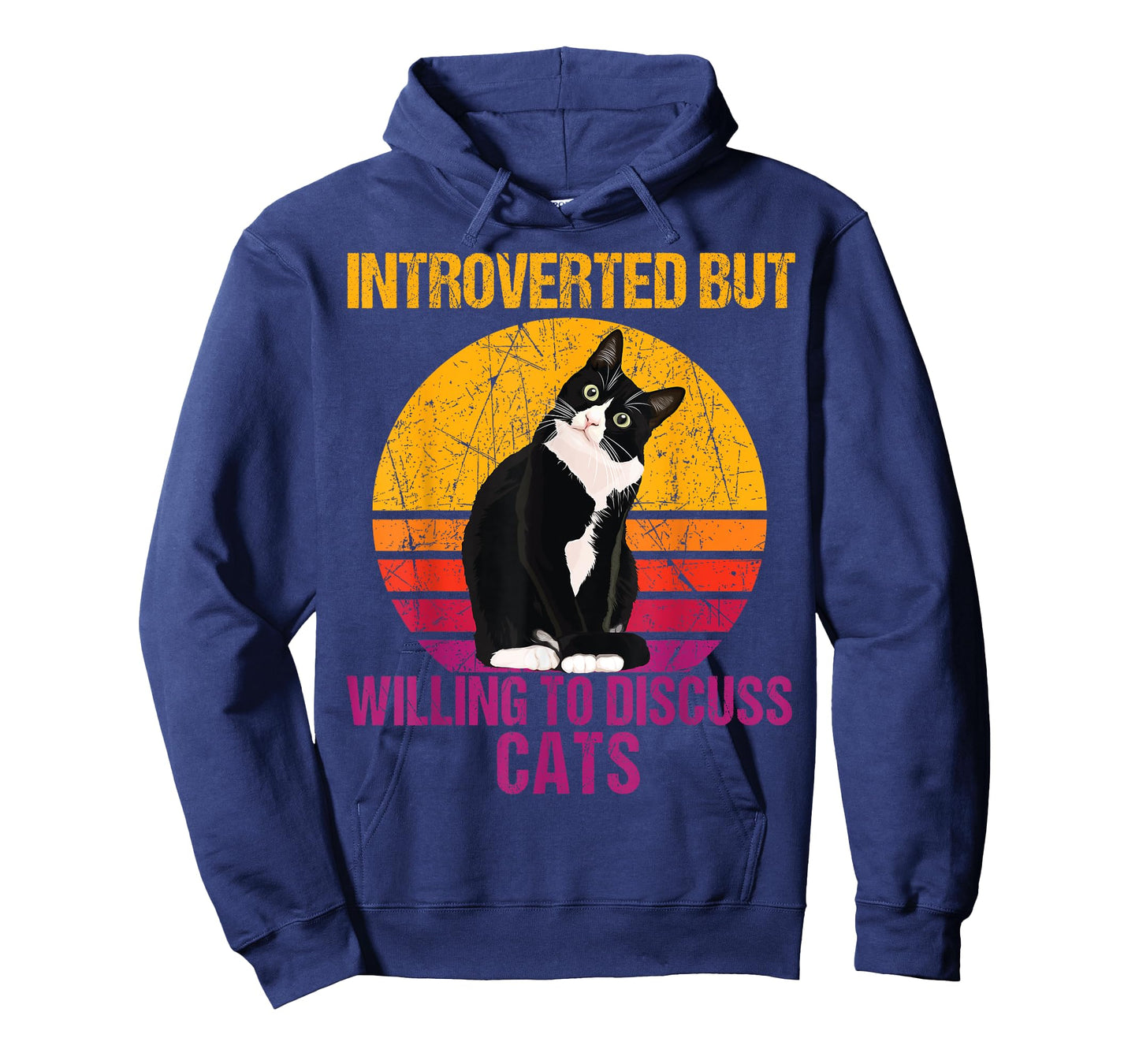Introverted But Willing To Discuss Cats T-Shirt