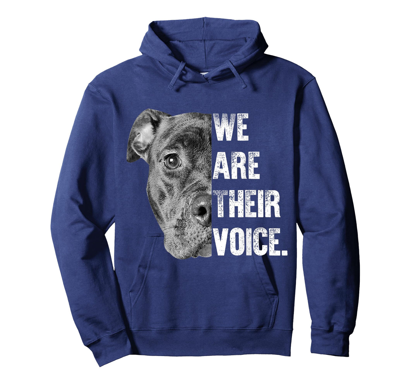 We AreTheir Voice Gift Womens Mens & Dog Lovers & Dog rescue T-Shirt