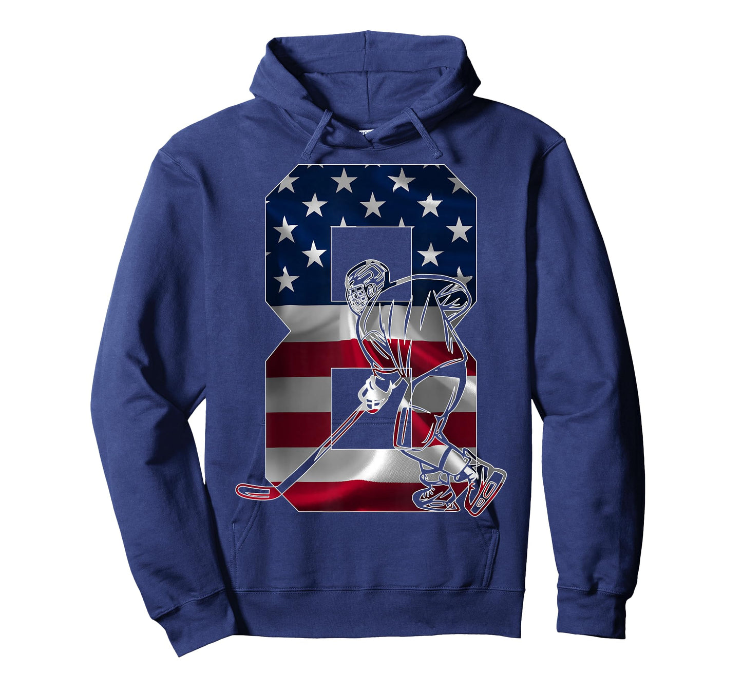 NUMBER 8 YEARS ICE HOCKEY 8TH BIRTHDAY T-Shirt