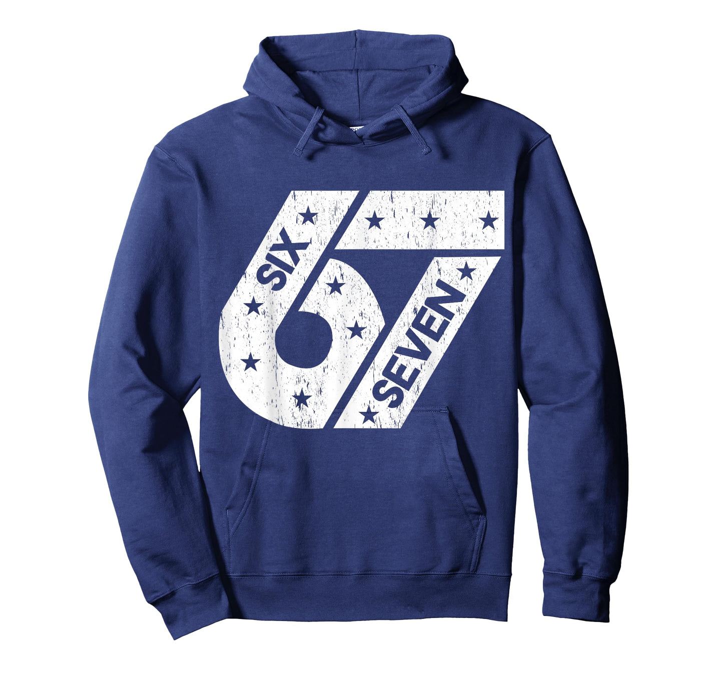 Funny Six Seven 6 7 Meme Gen Alpha Slang Costume Matching T-Shirt