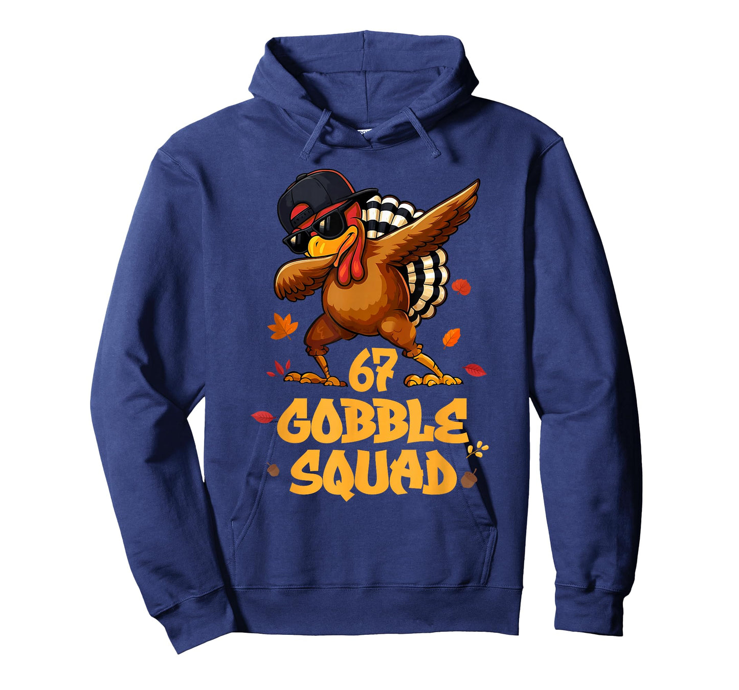 67 Gobble Squad Dabbing Turkey Thanksgiving Toddler Boy Kids T-Shirt
