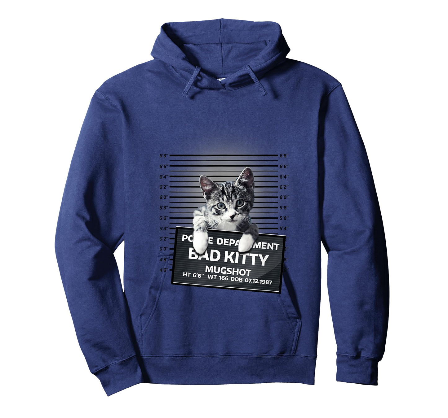 Funny Bad Kitty Cat Mugshot Cute Cat Lover Gift T-Shirt