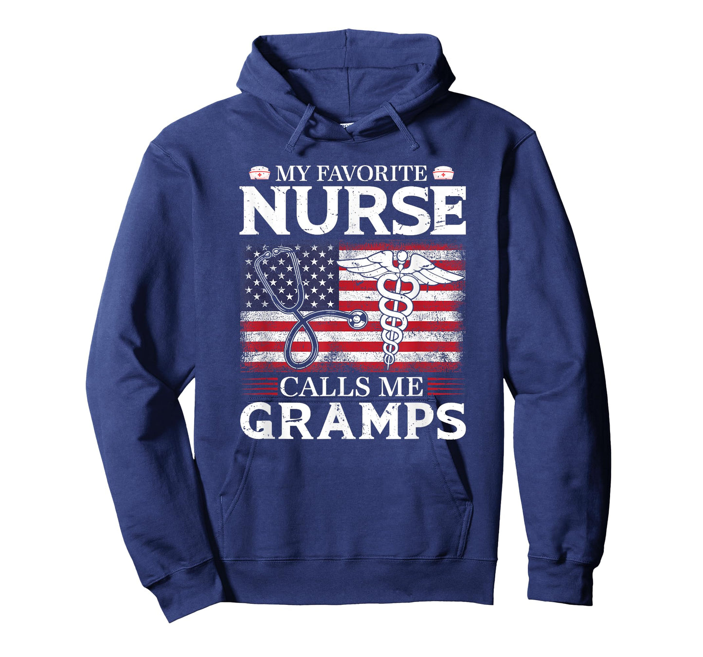 My Favorite Nurse Calls Me Gramps Father's Day T-Shirt