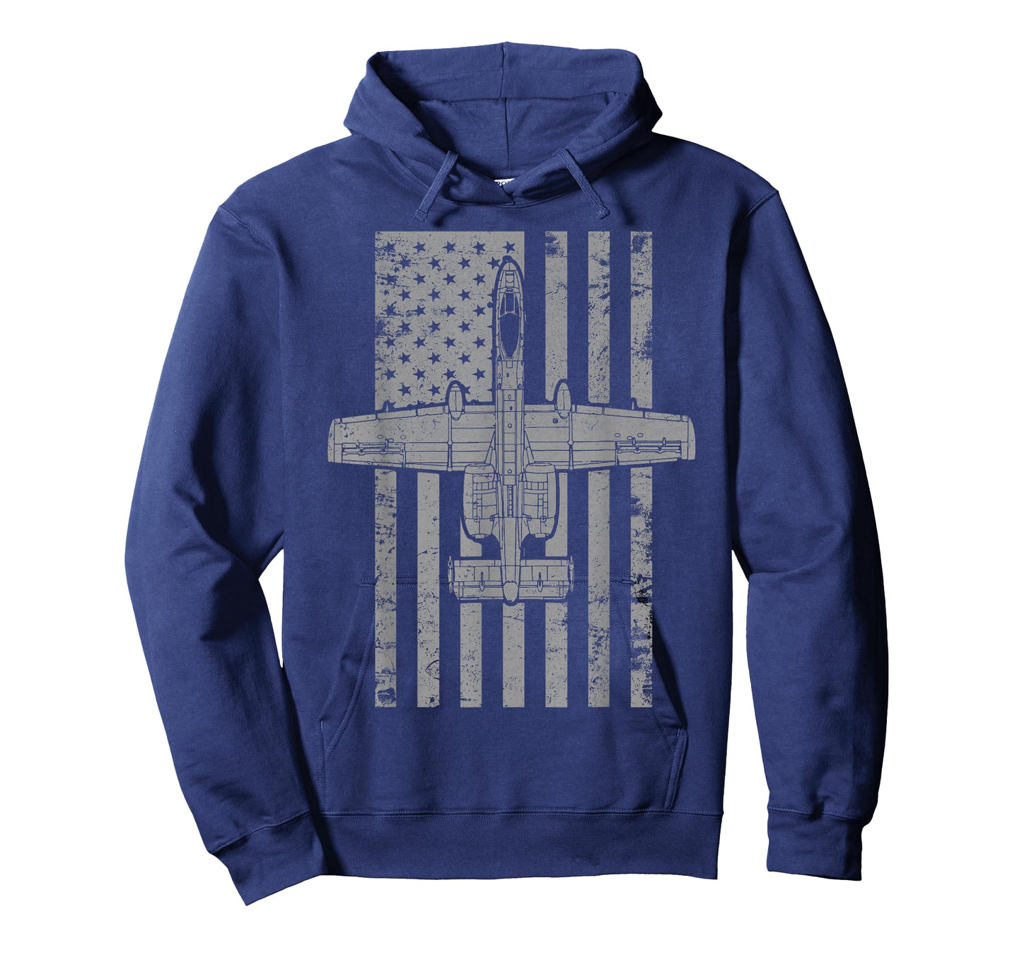 A-10 Thunderbolt II "Warthog" Vintage Flag Airplane T-Shirt T-Shirt