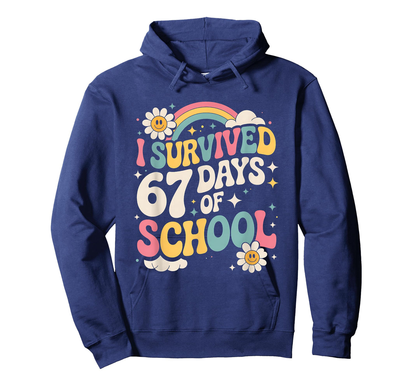 I Survived 67 Days of School Funny Six Seven 6 7 Meme T-Shirt