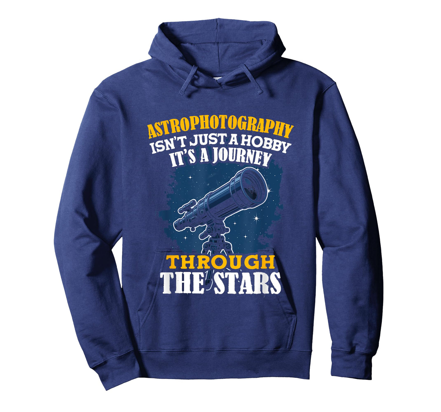 Astrophotography Journey Through Stars Telescope T-Shirt