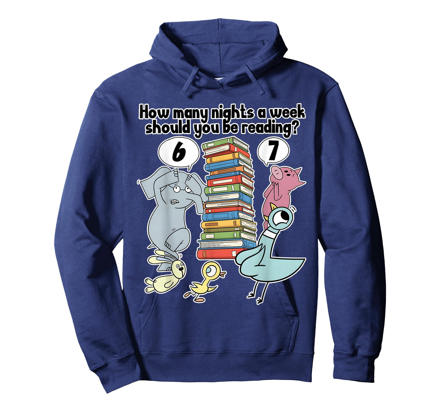 Funny Kids How Many Nights A Week Should You Be Reading 6 7 T-Shirt
