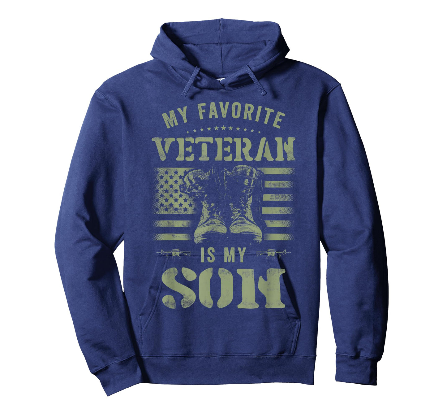 My Favorite Veteran Is My Son Funny Veterans Day T-Shirt