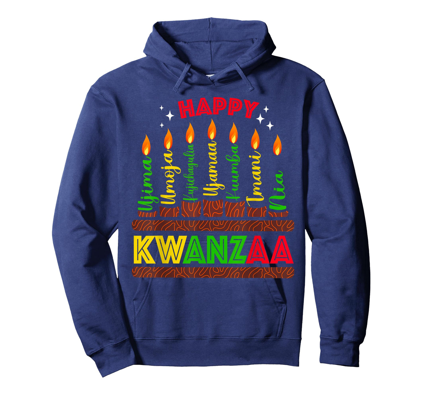 Happy Kwanzaa Seven Principles Of Kwanzaa Men Women Kids T-Shirt