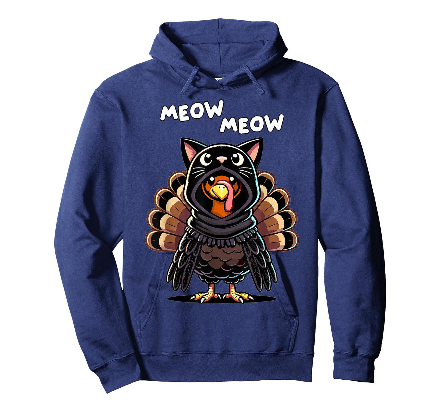 Turkey Cat Meow Thanksgiving Shirts Women Thanksgiving Gifts T-Shirt