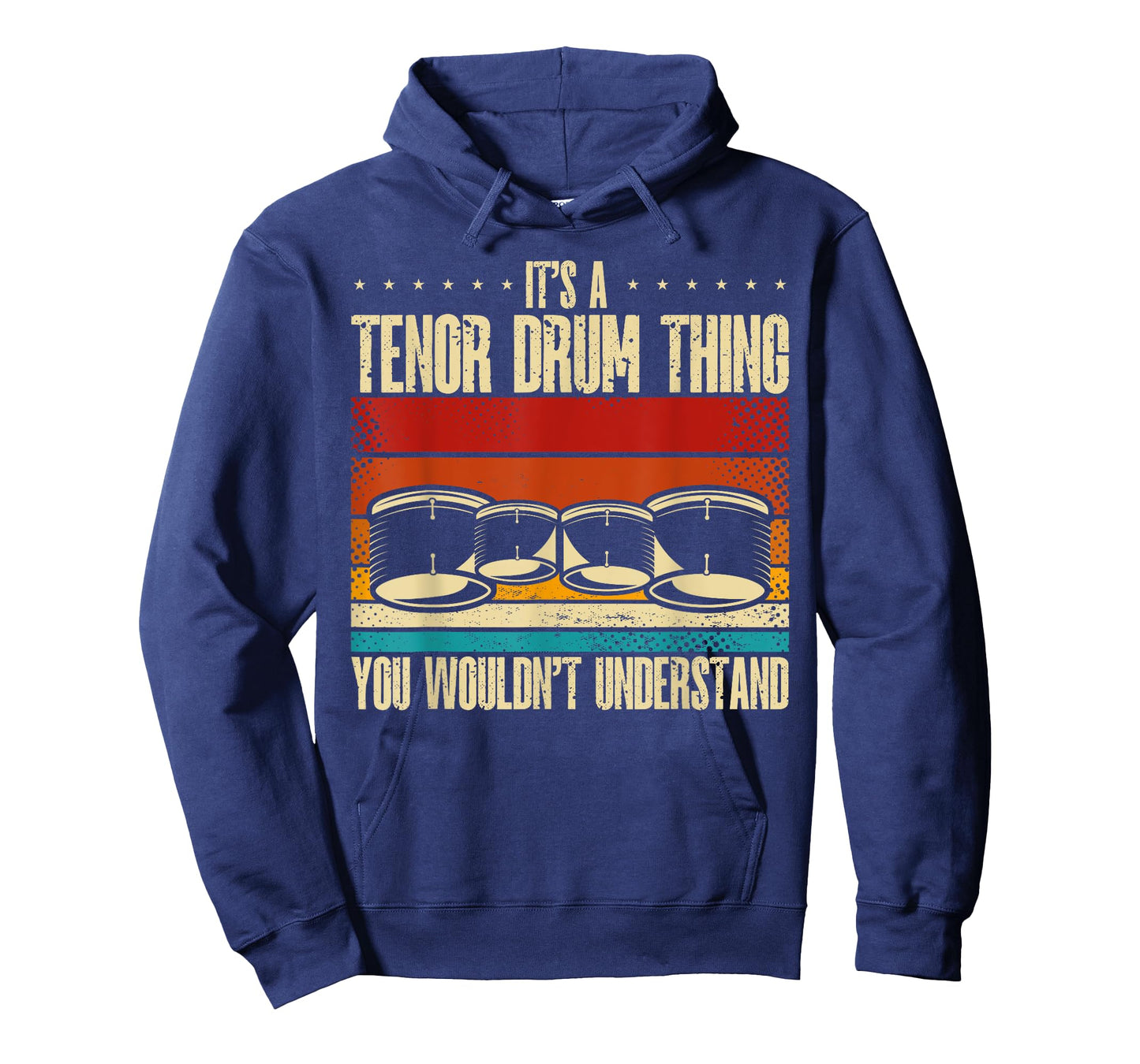 Tenor Drumming Marching Band Percussion Multi Tenor Drum T-Shirt