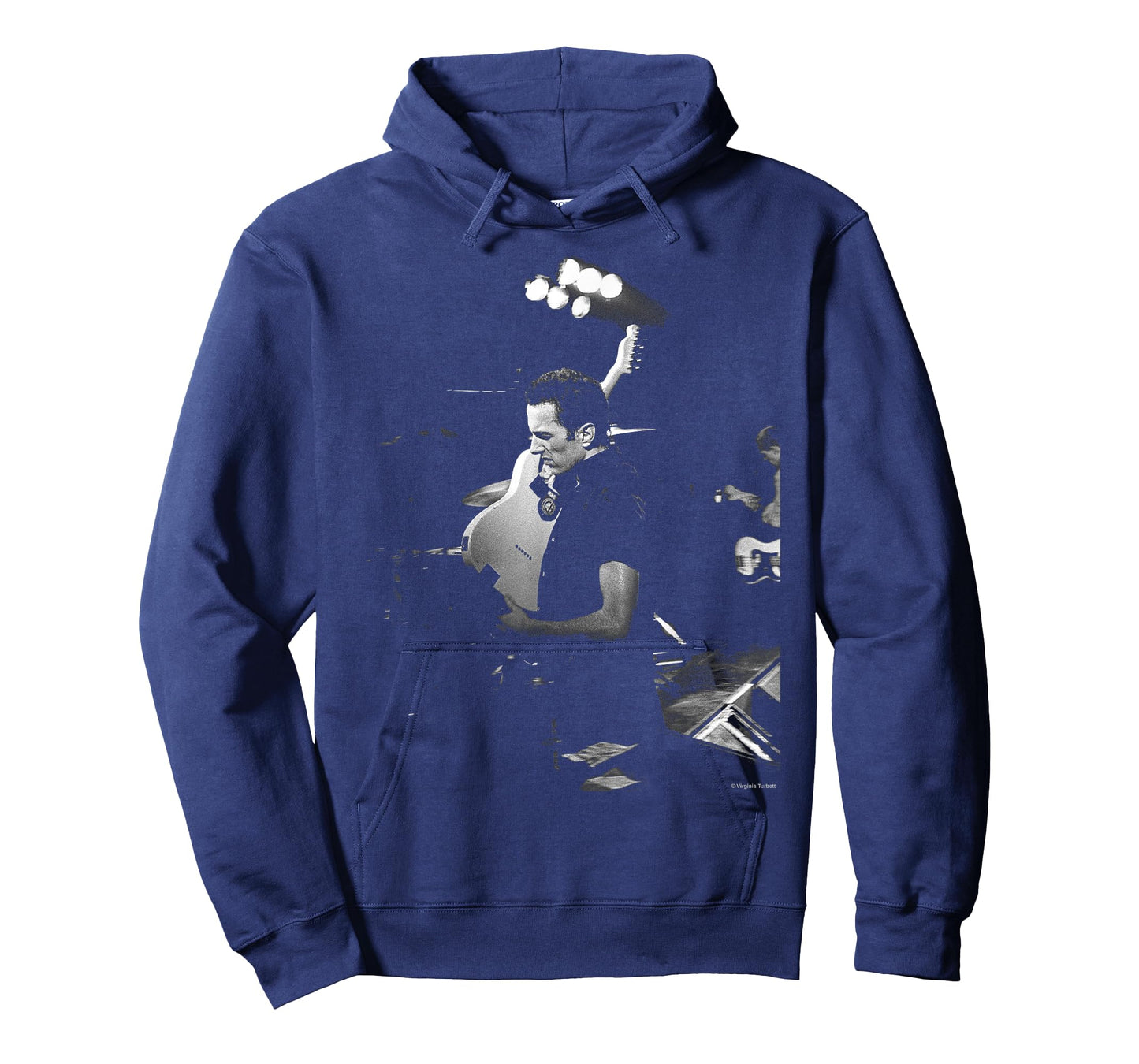 The Clash Joe Strummer at The Palais by Virginia Turbett T-Shirt