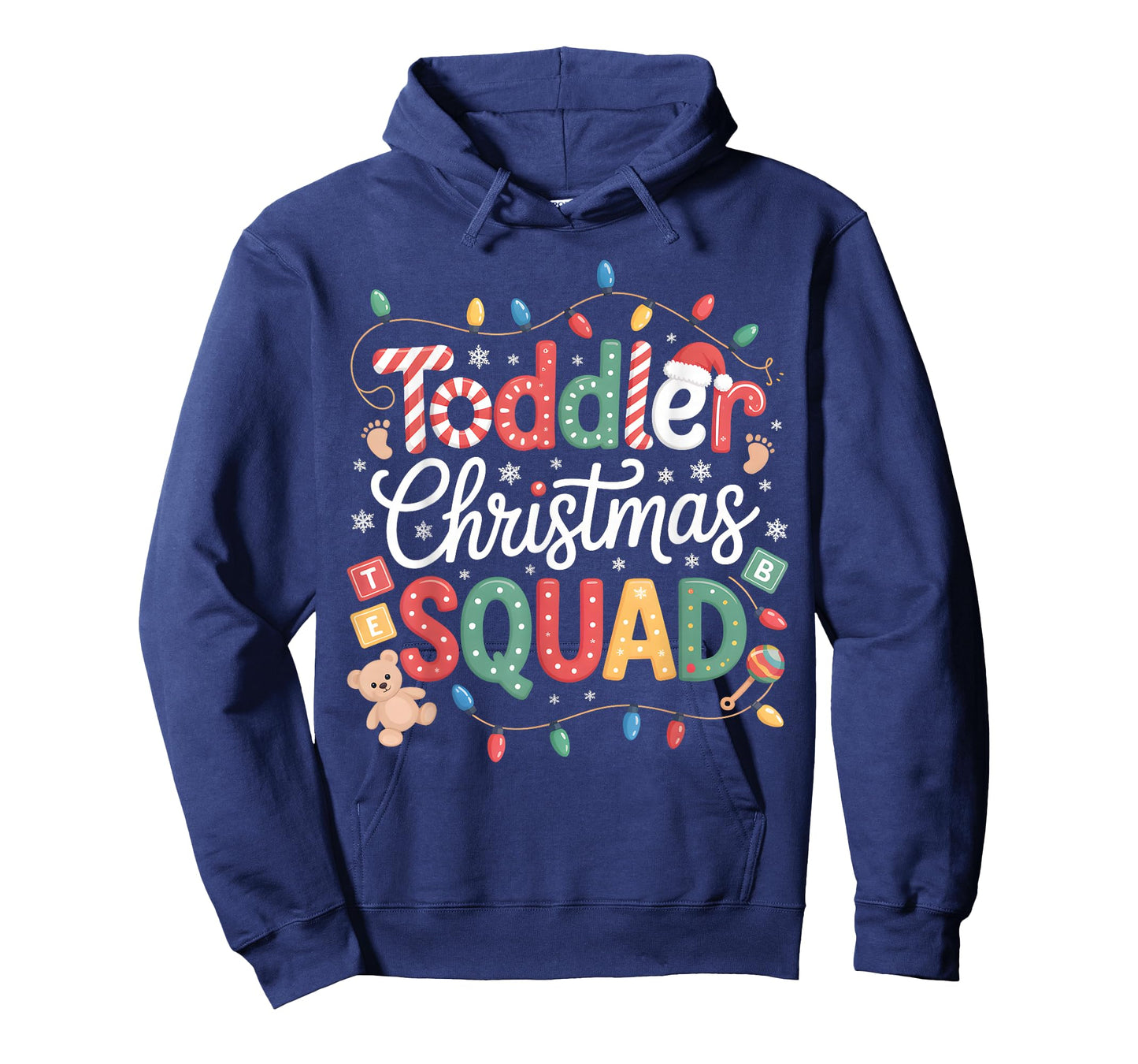 Toddler Christmas Squad Family Matching Teacher Baby T-Shirt
