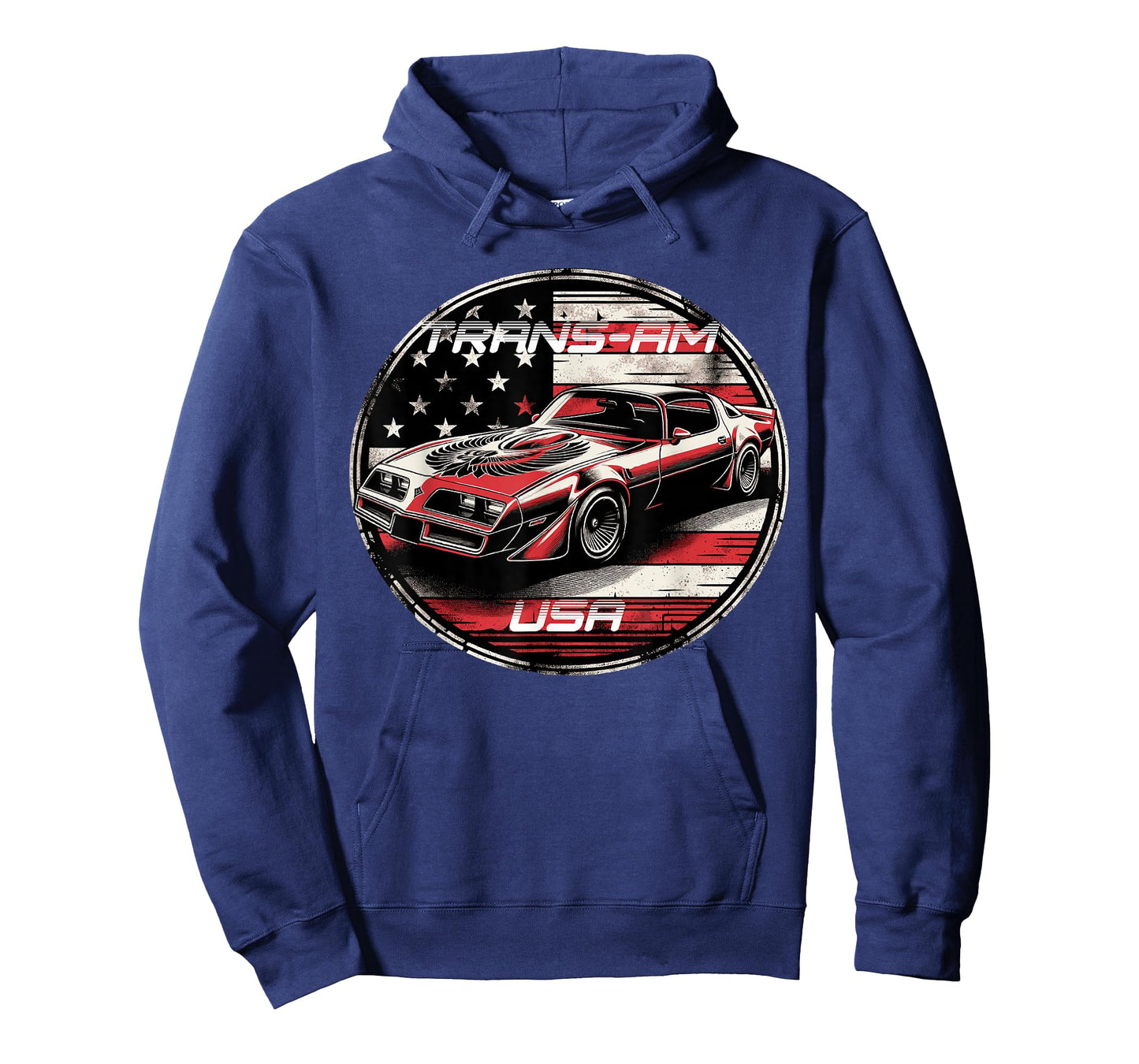 Trans Am Muscle Car American Muscle Trans Am Nation USA Flag T-Shirt
