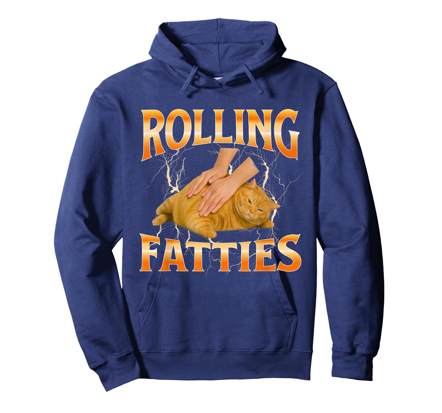 Orange fat funny cat T-Shirt
