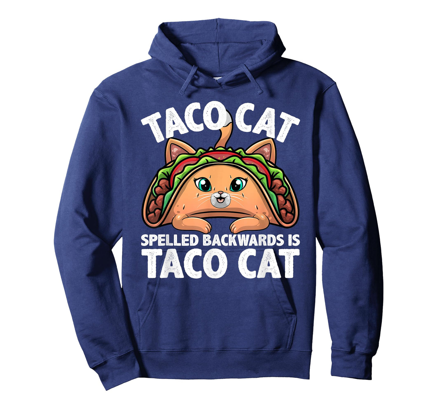 Cute Taco Cat Design For Men Women Kids Taco Mexican Food T-Shirt